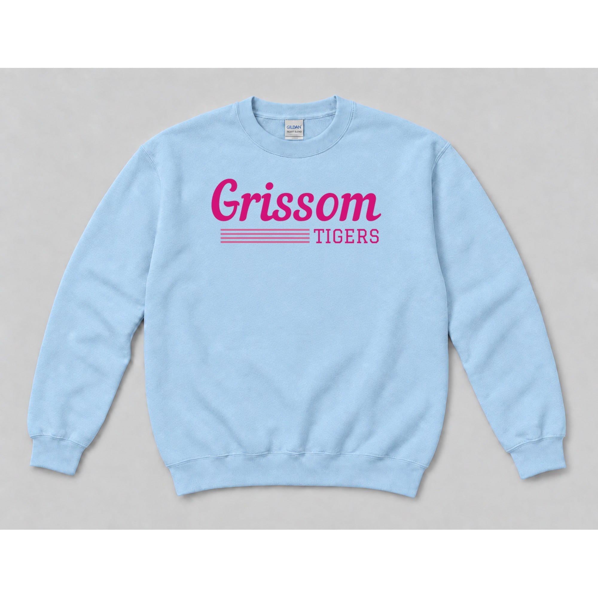 Crewneck Light Blue mockup
