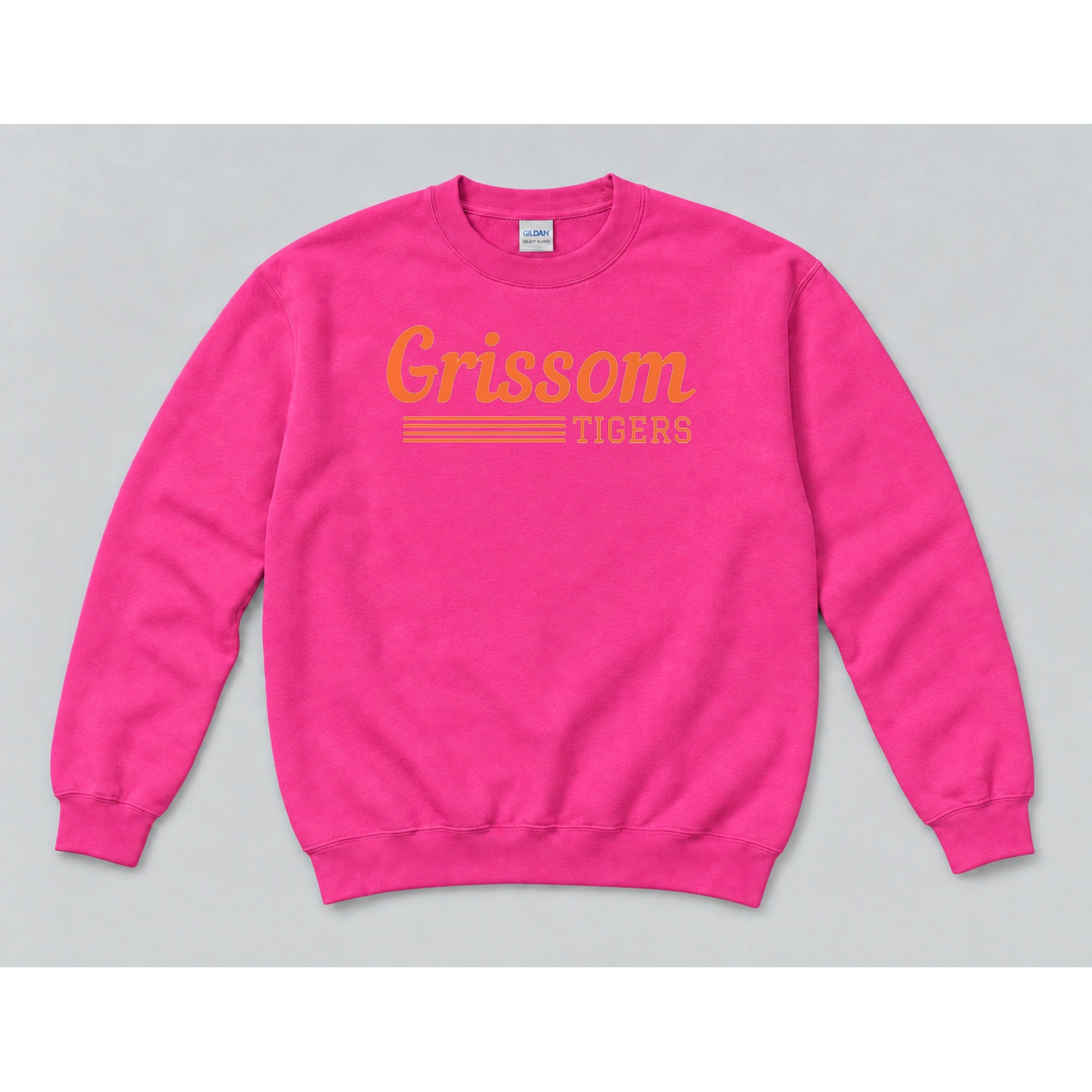 Crewneck Hot Pink mockup