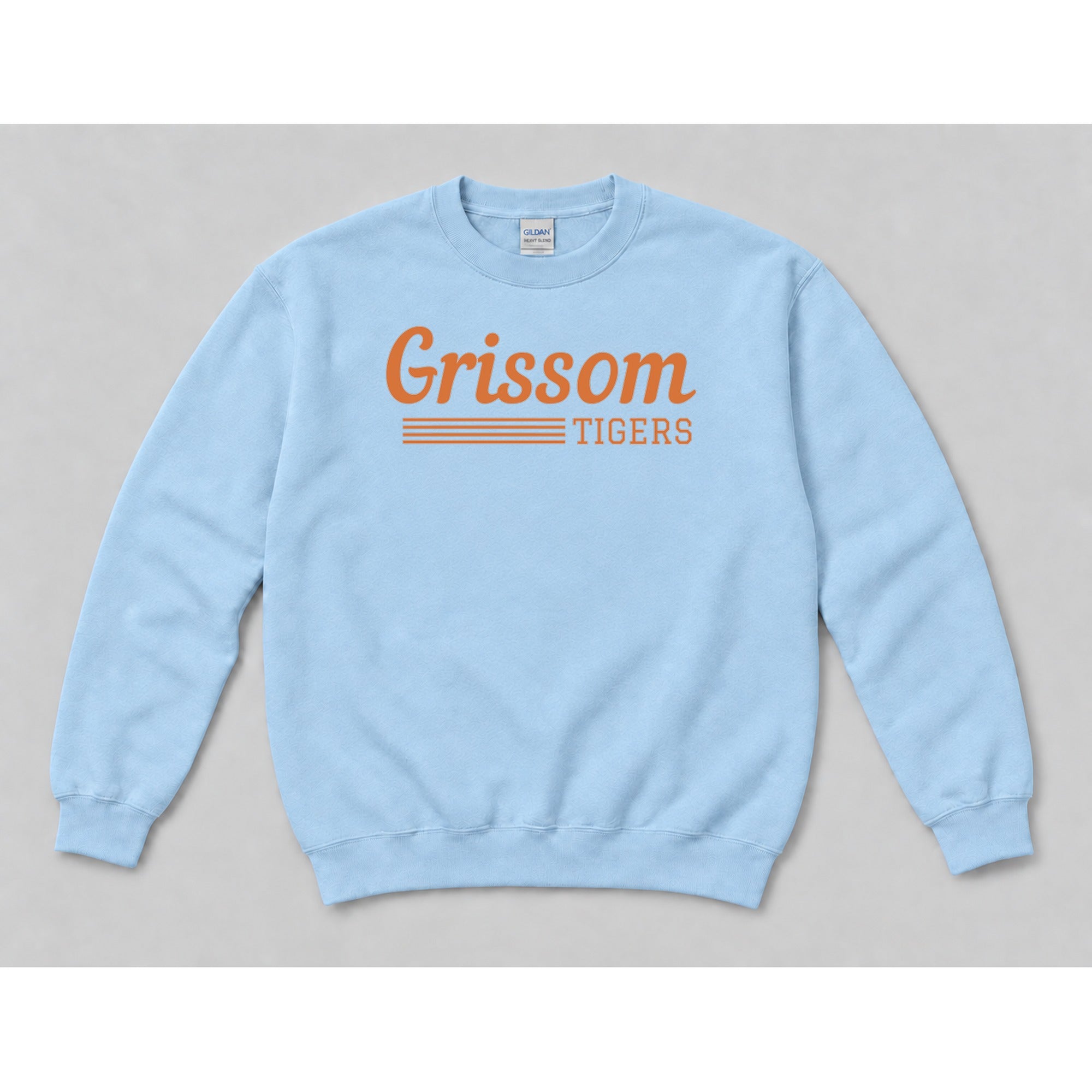 Crewneck Light Blue mockup