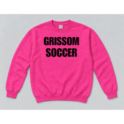 Crewneck Hot Pink mockup
