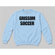 Crewneck Light Blue mockup