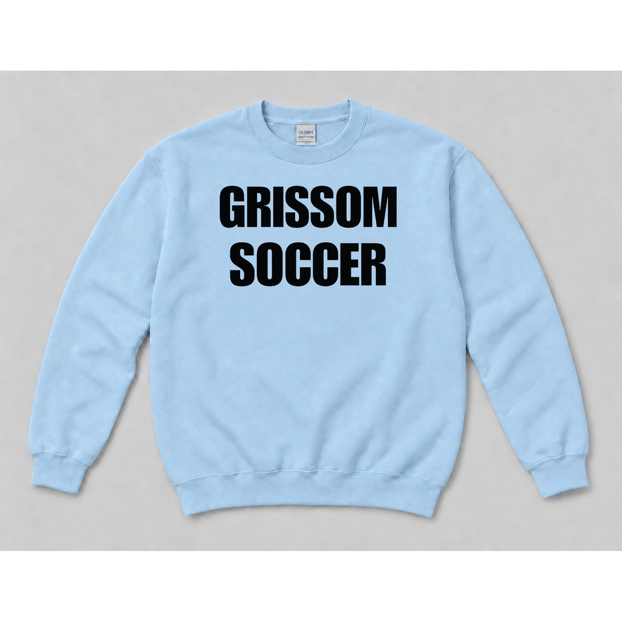 Crewneck Light Blue mockup