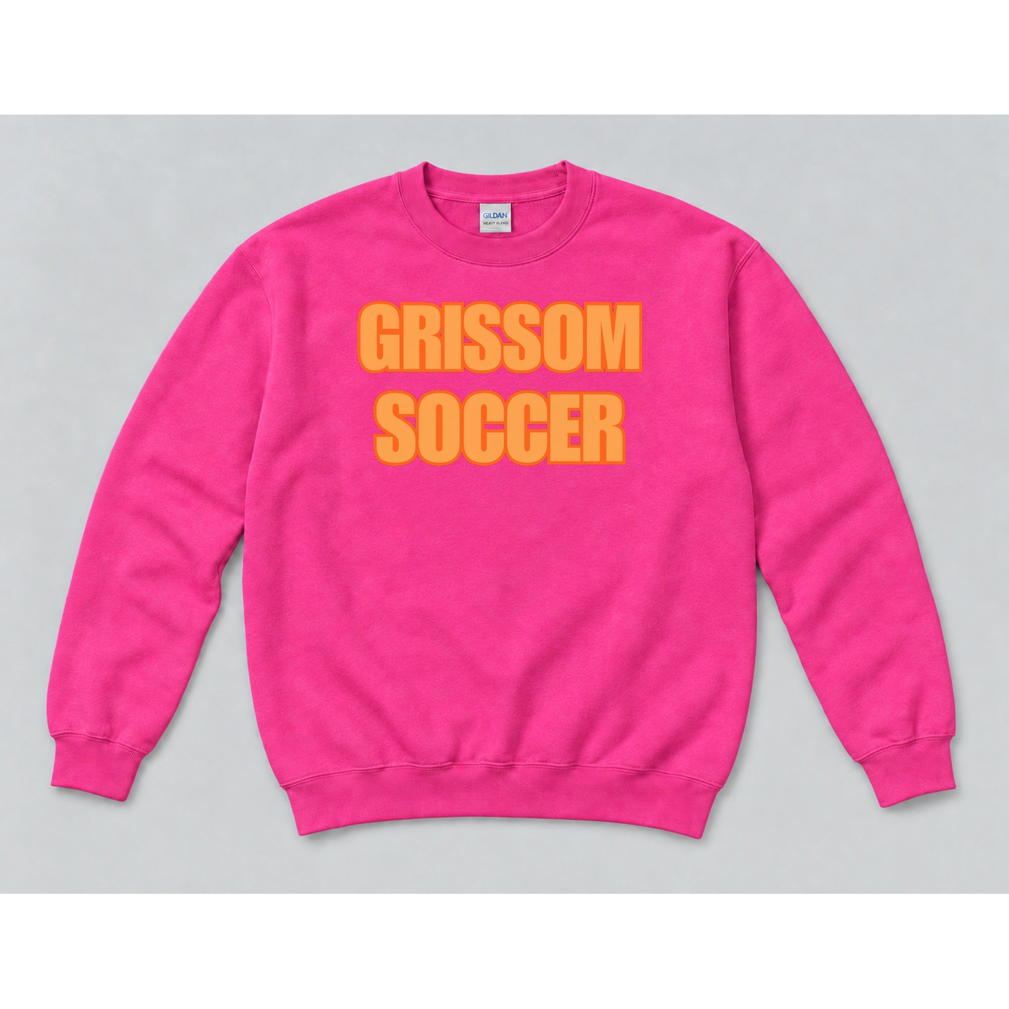 Crewneck Hot Pink mockup