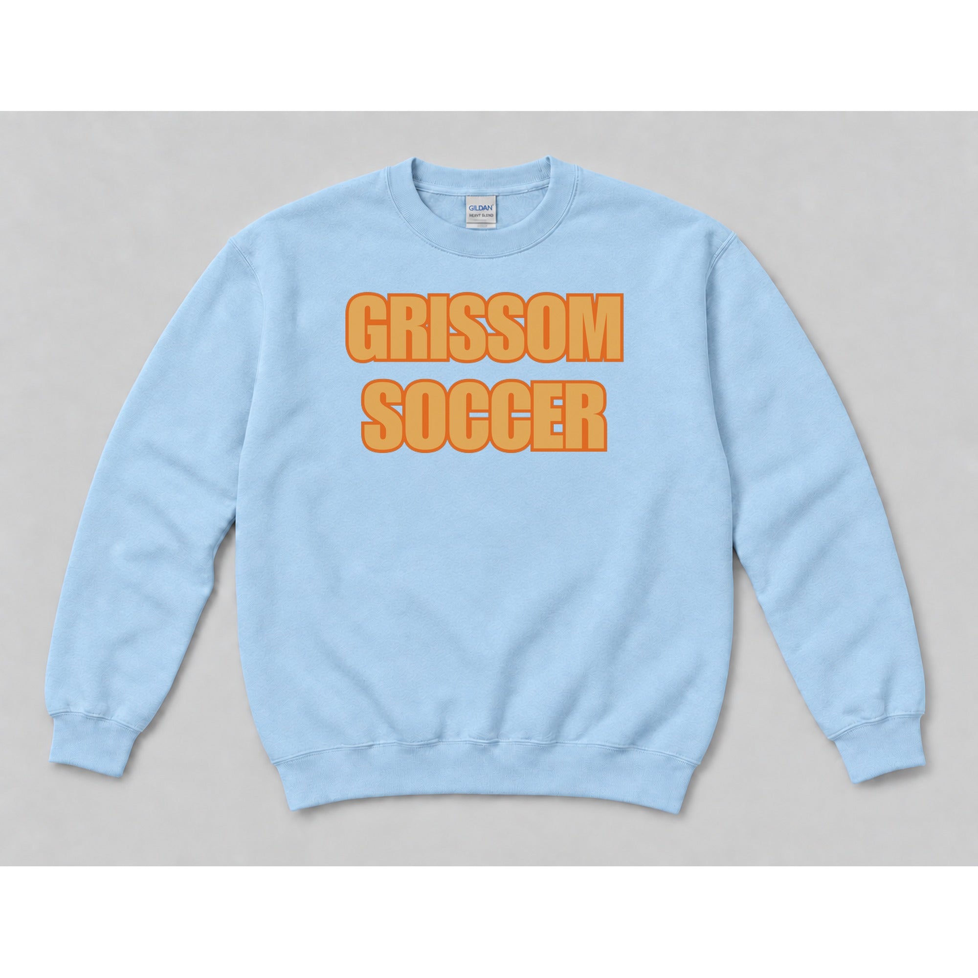 Crewneck Light Blue mockup