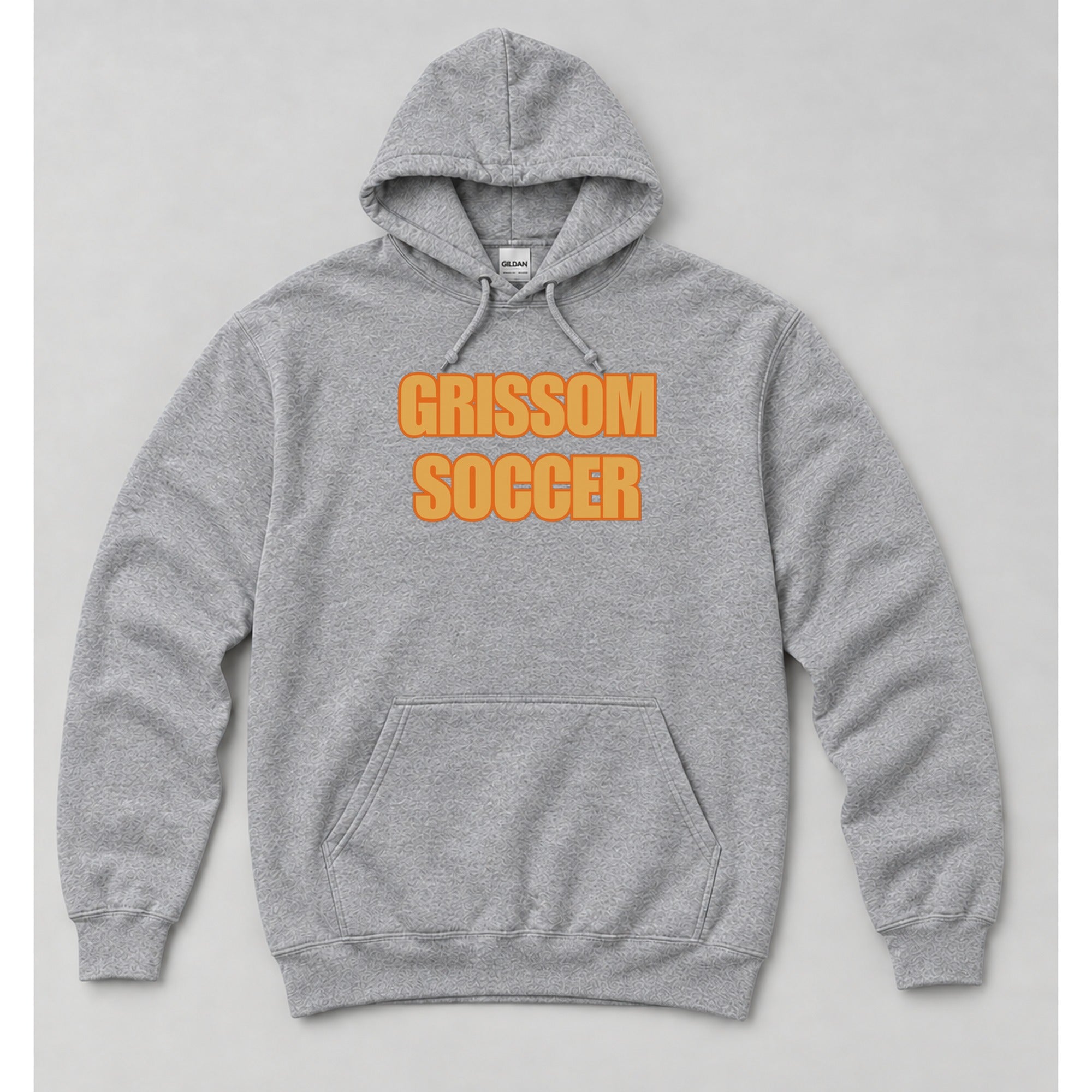 Hoodie Sport Grey mockup