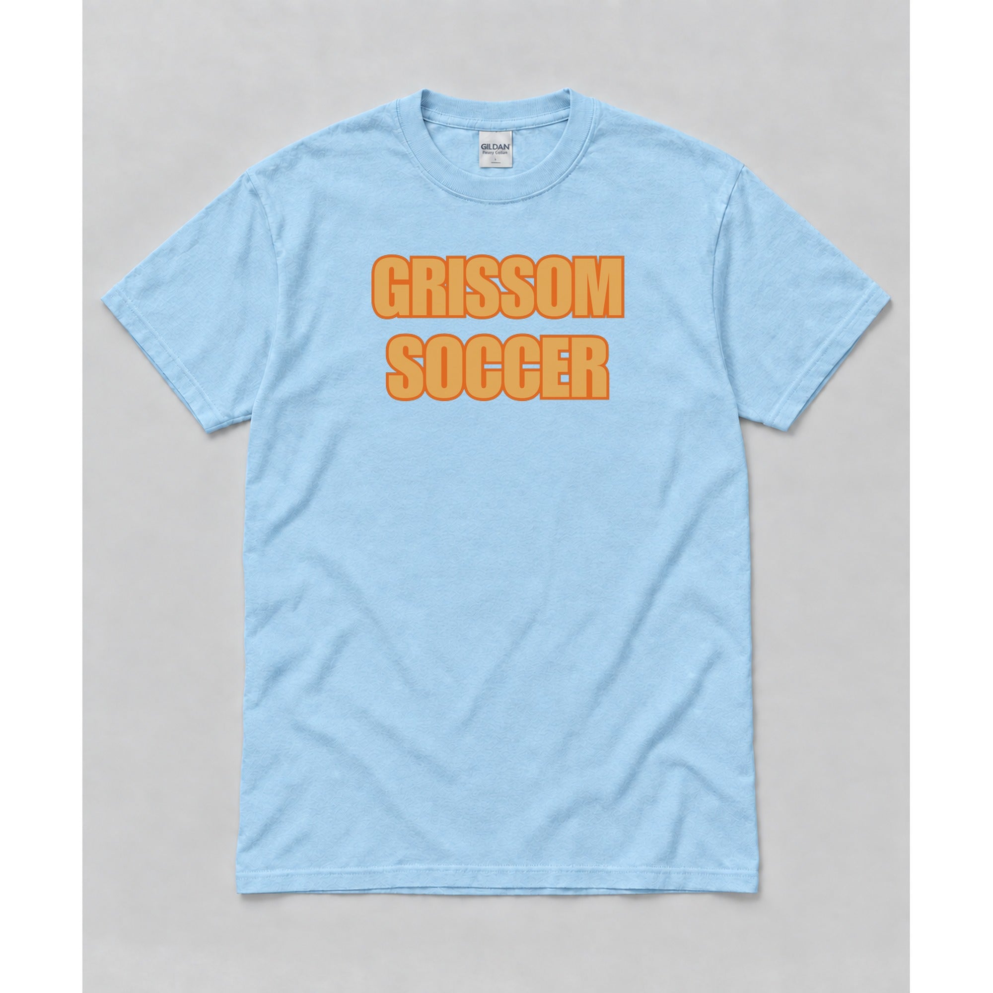 Short Sleeve Light Blue mockup