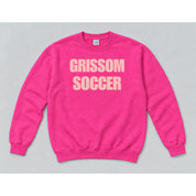 Crewneck Hot Pink mockup