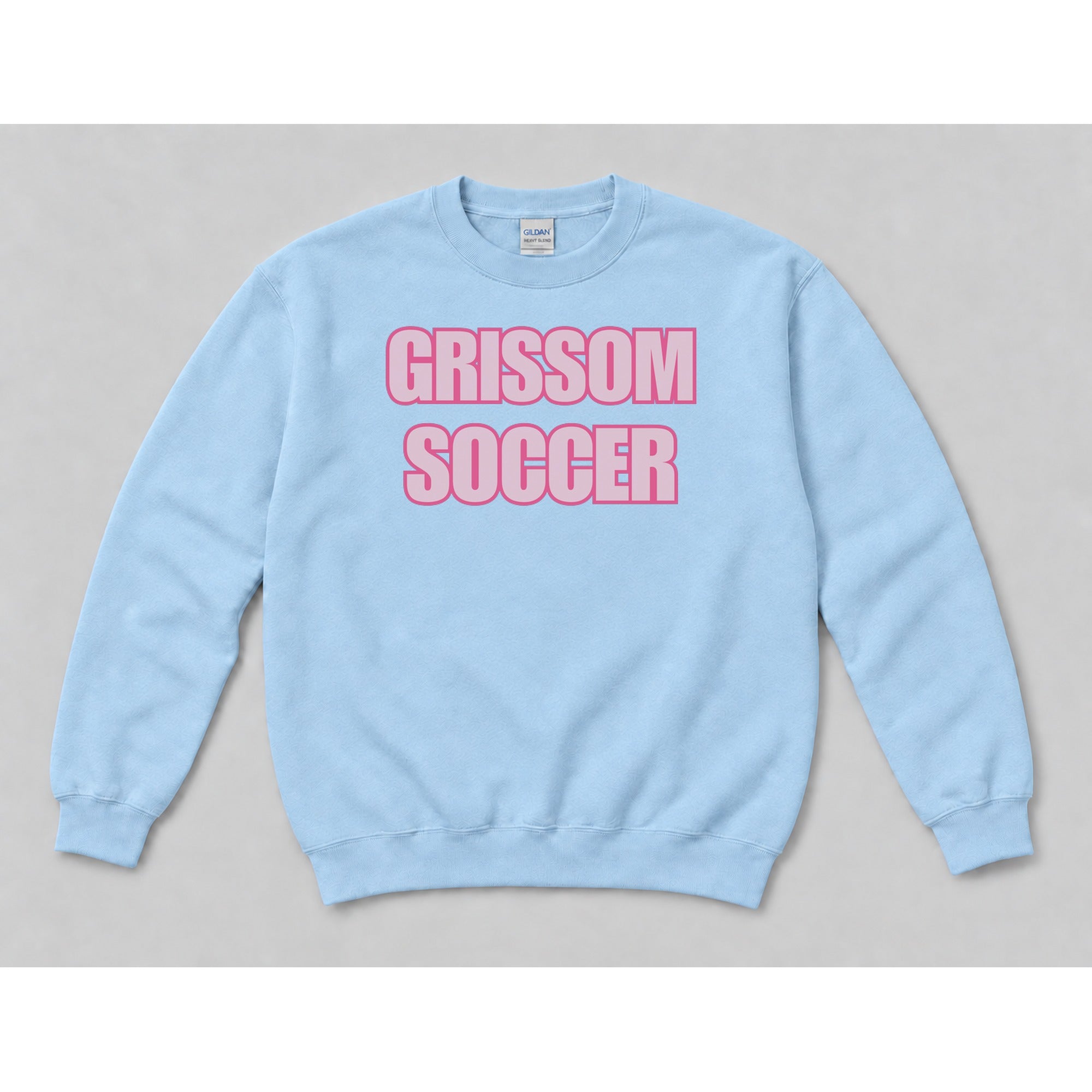 Crewneck Light Blue mockup