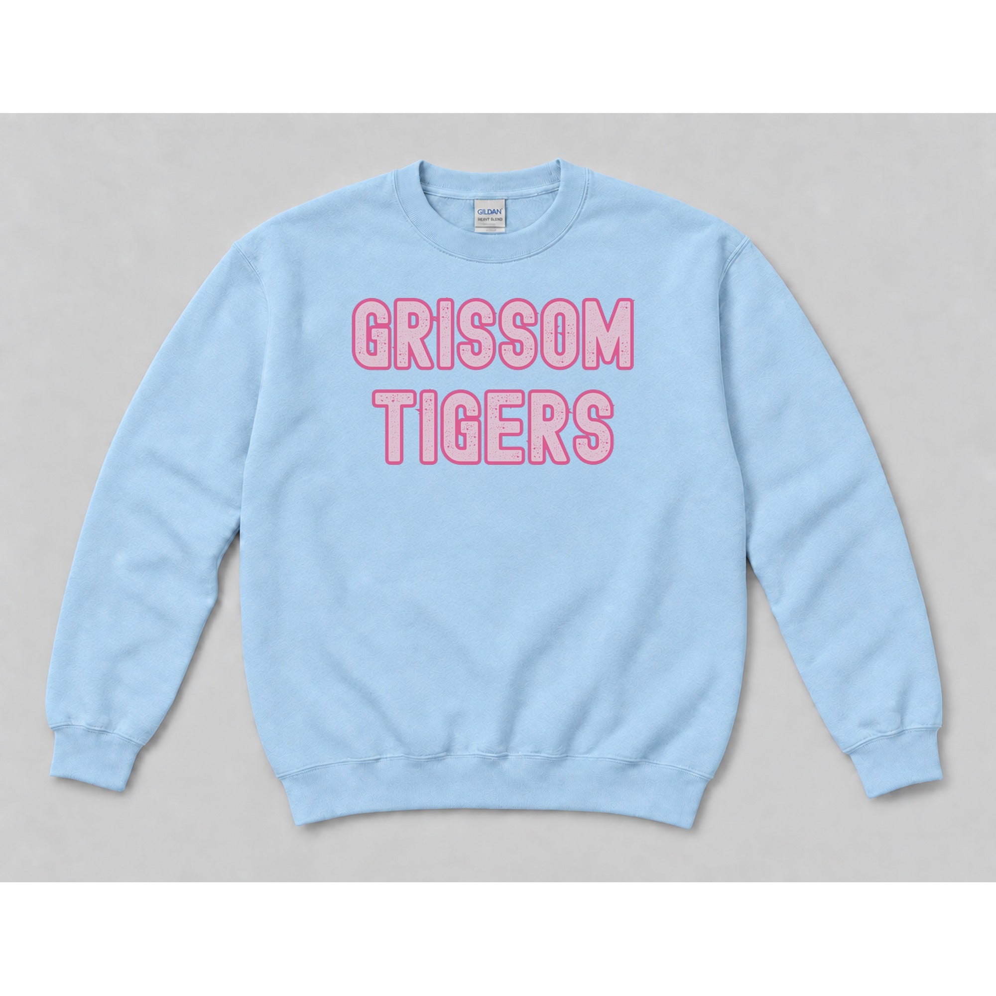 Crewneck Light Blue mockup