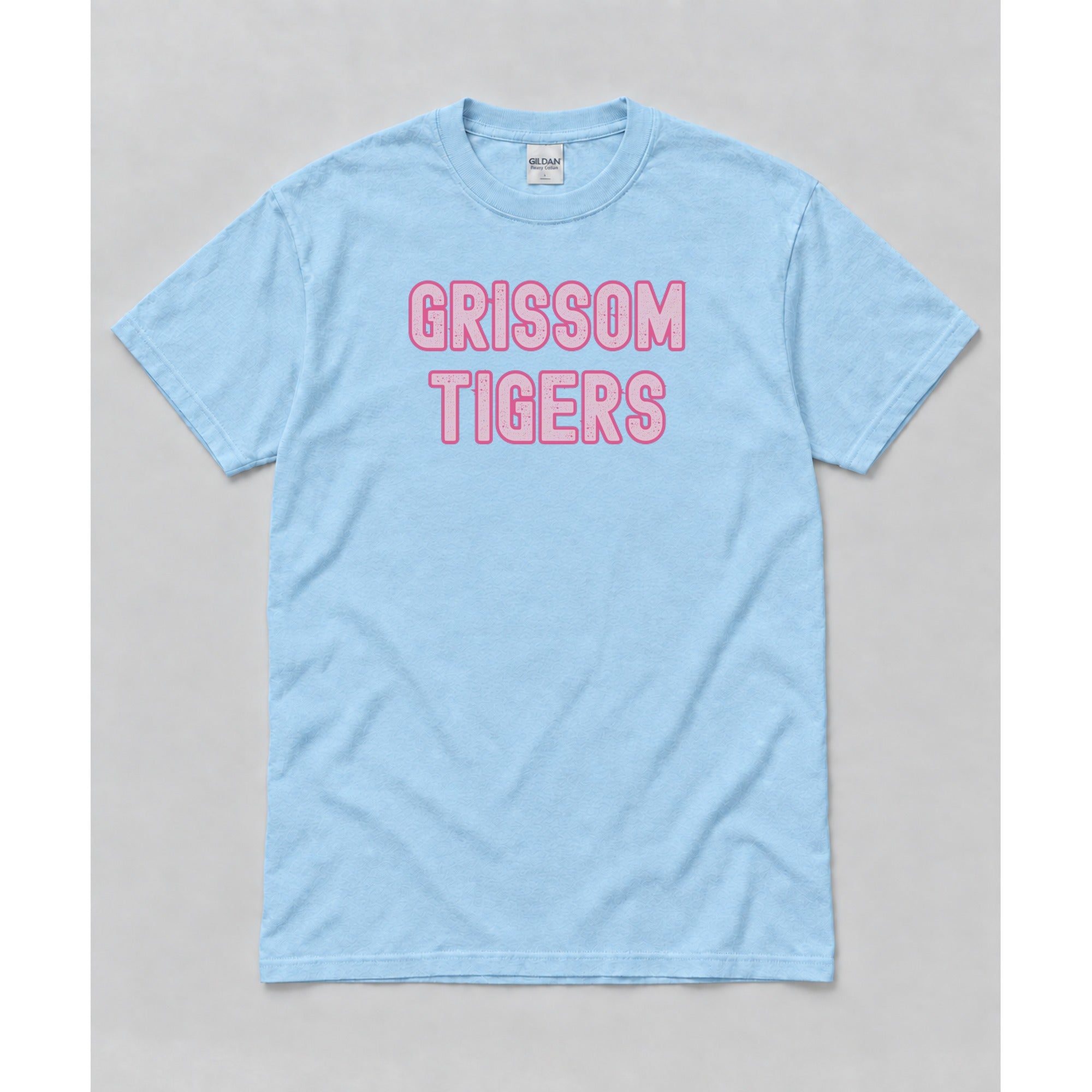 Short Sleeve Light Blue mockup