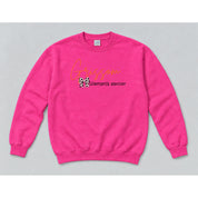 Crewneck Hot Pink mockup