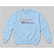 Crewneck Light Blue mockup