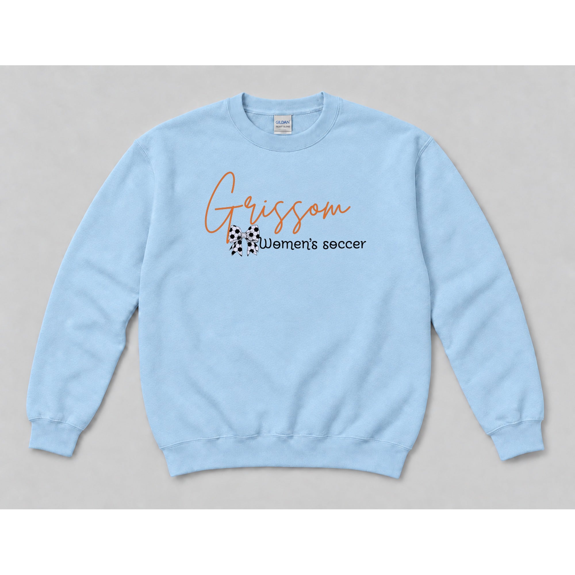 Crewneck Light Blue mockup