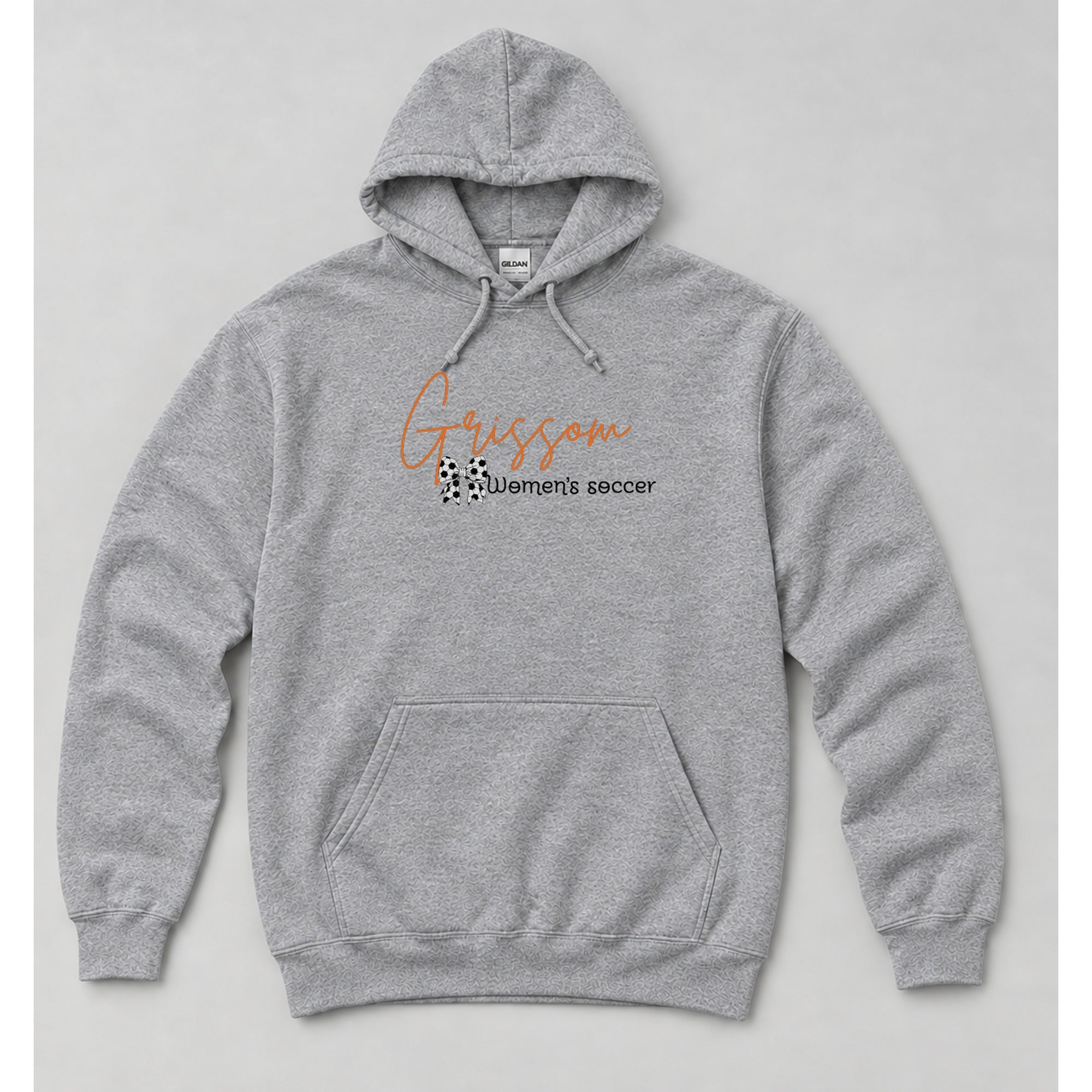 Hoodie Sport Grey mockup