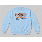 Crewneck Light Blue mockup