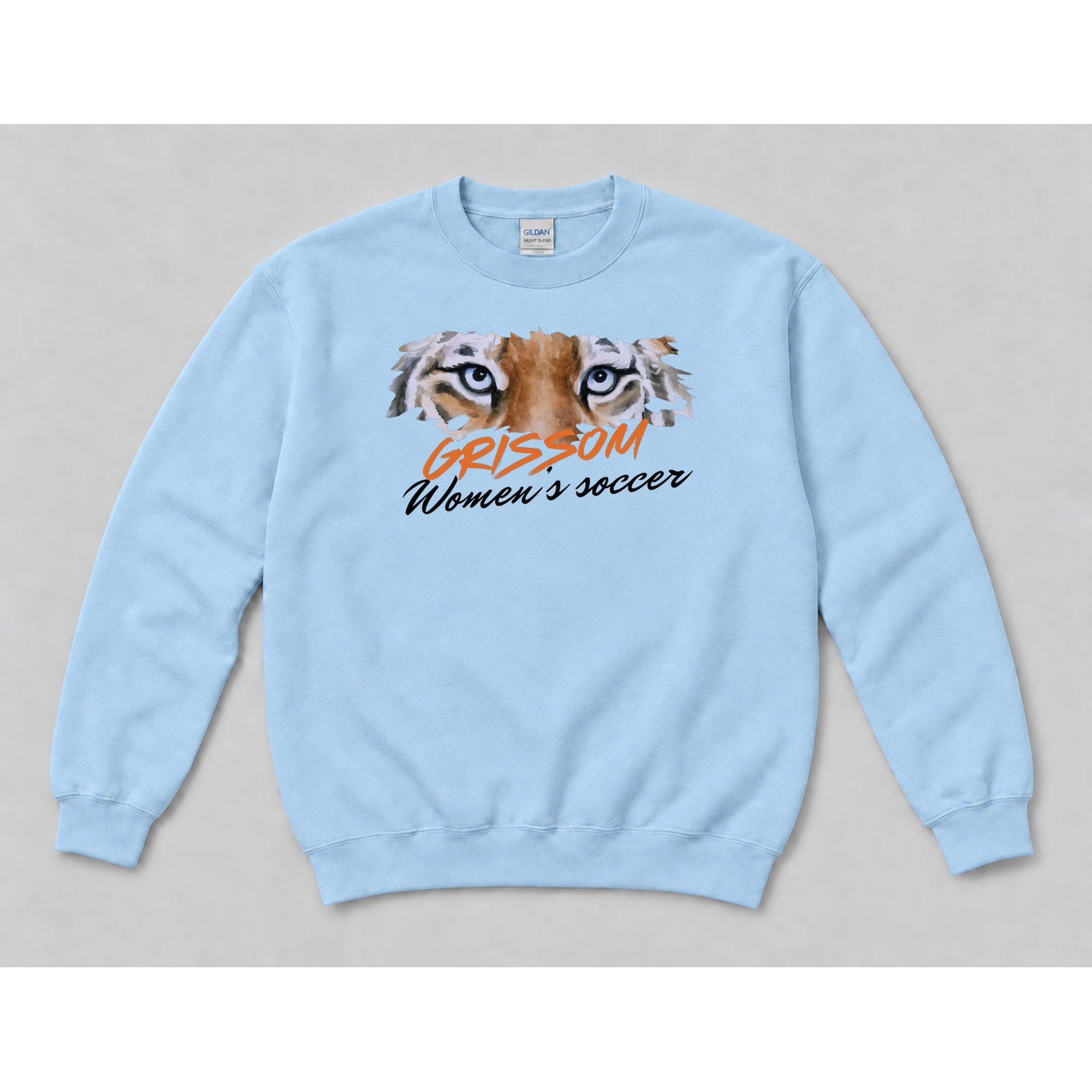 Crewneck Light Blue mockup