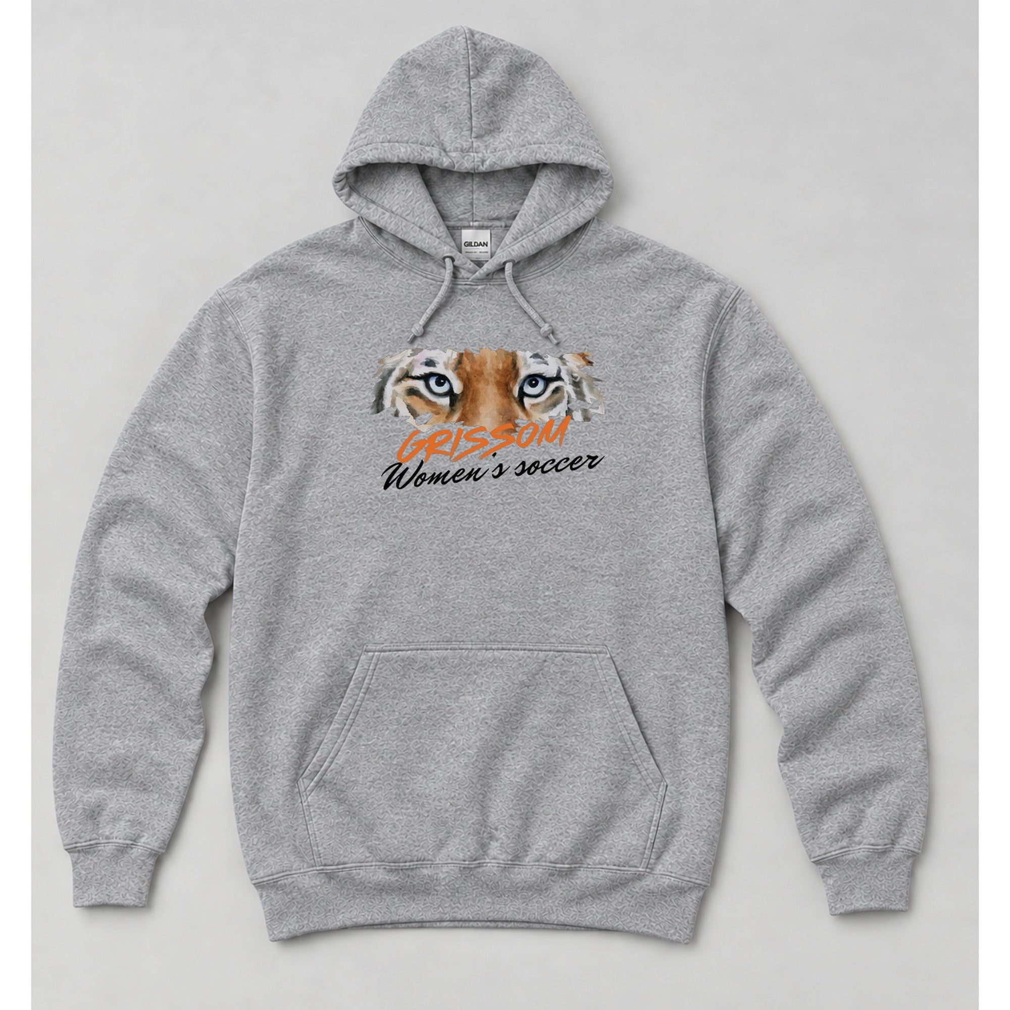 Hoodie Sport Grey mockup
