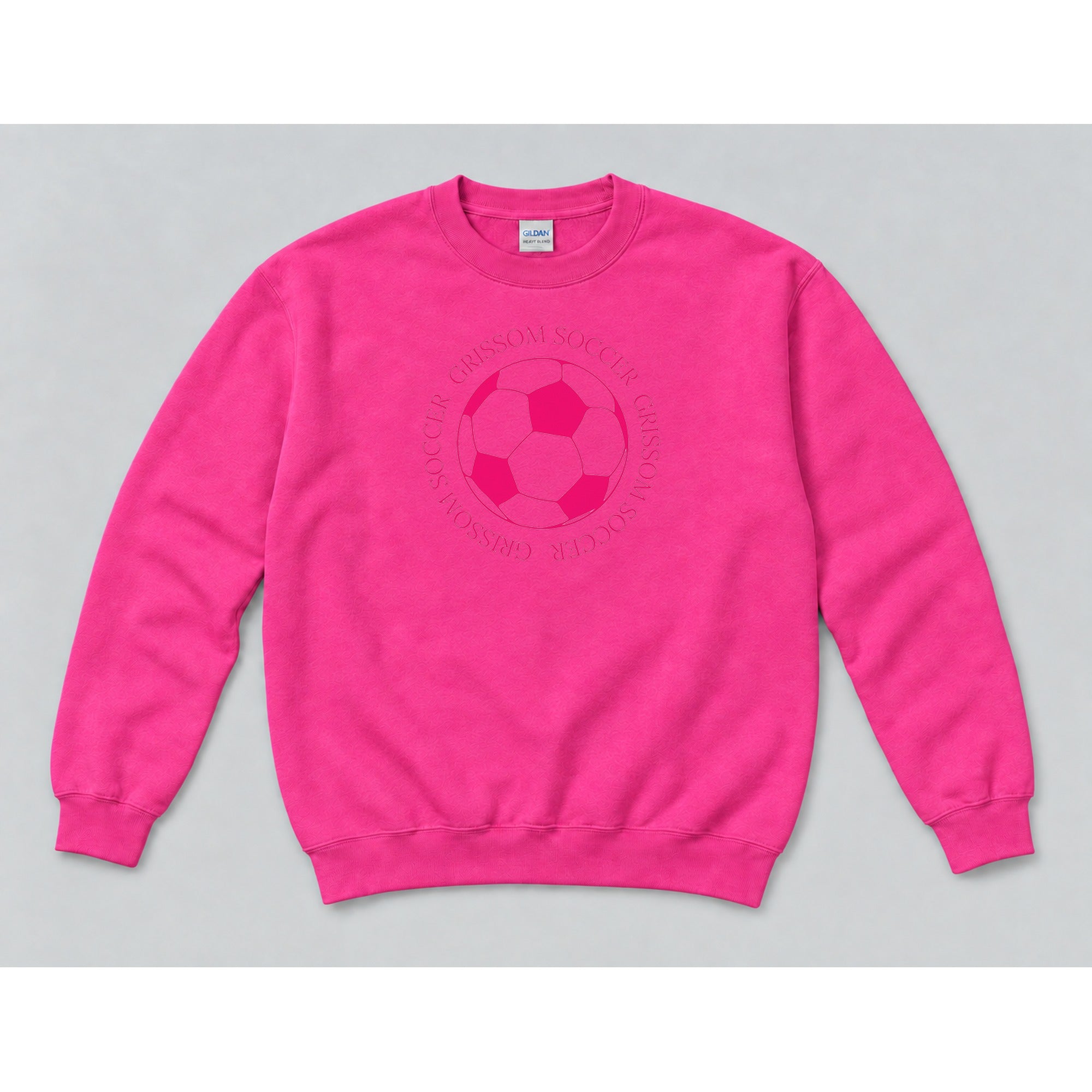 Crewneck Hot Pink mockup