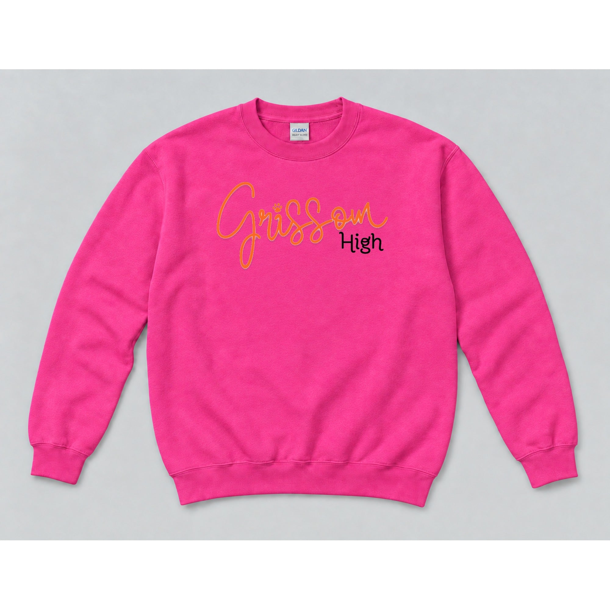 Crewneck Hot Pink mockup