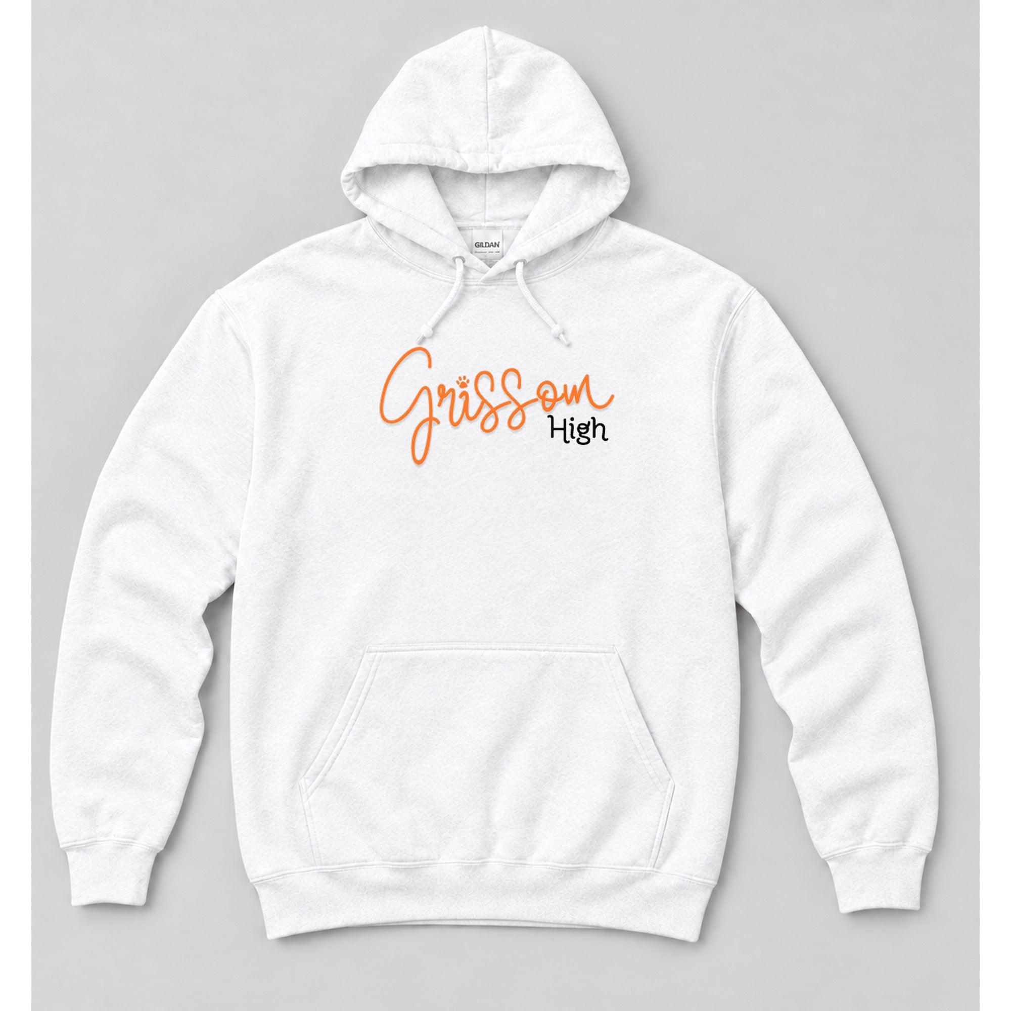 Hoodie White mockup