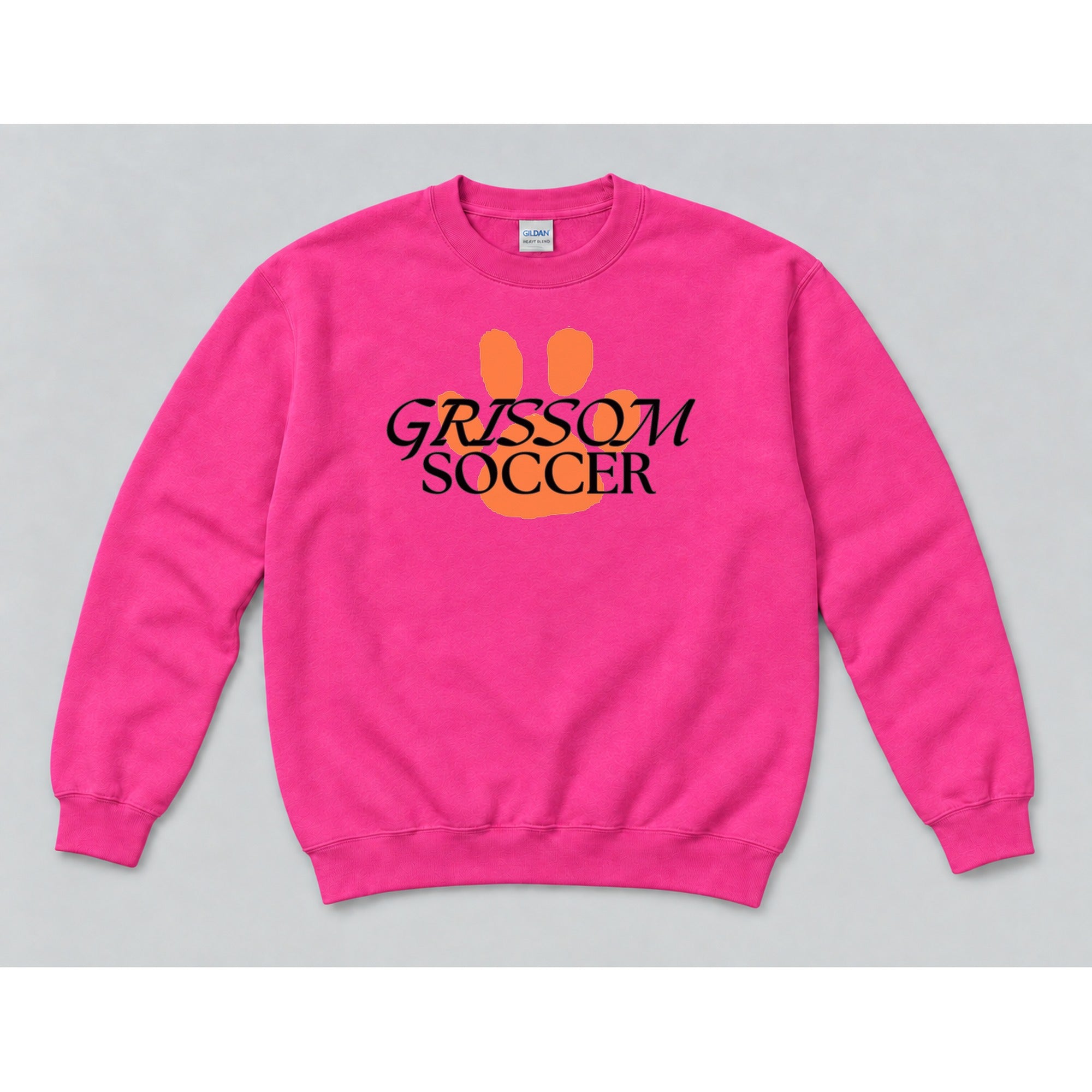 Crewneck Hot Pink mockup