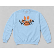 Crewneck Light Blue mockup