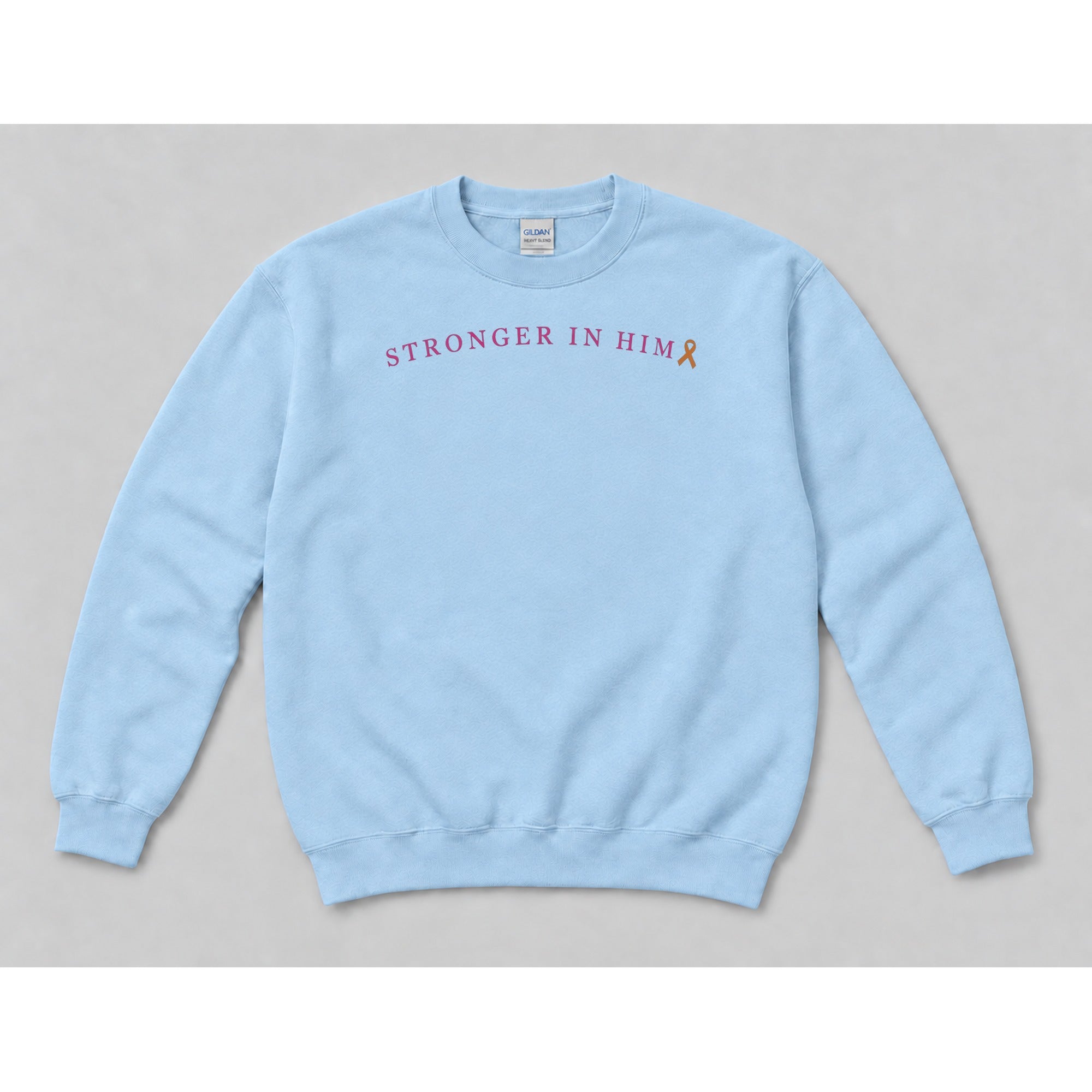 Crewneck Light Blue mockup