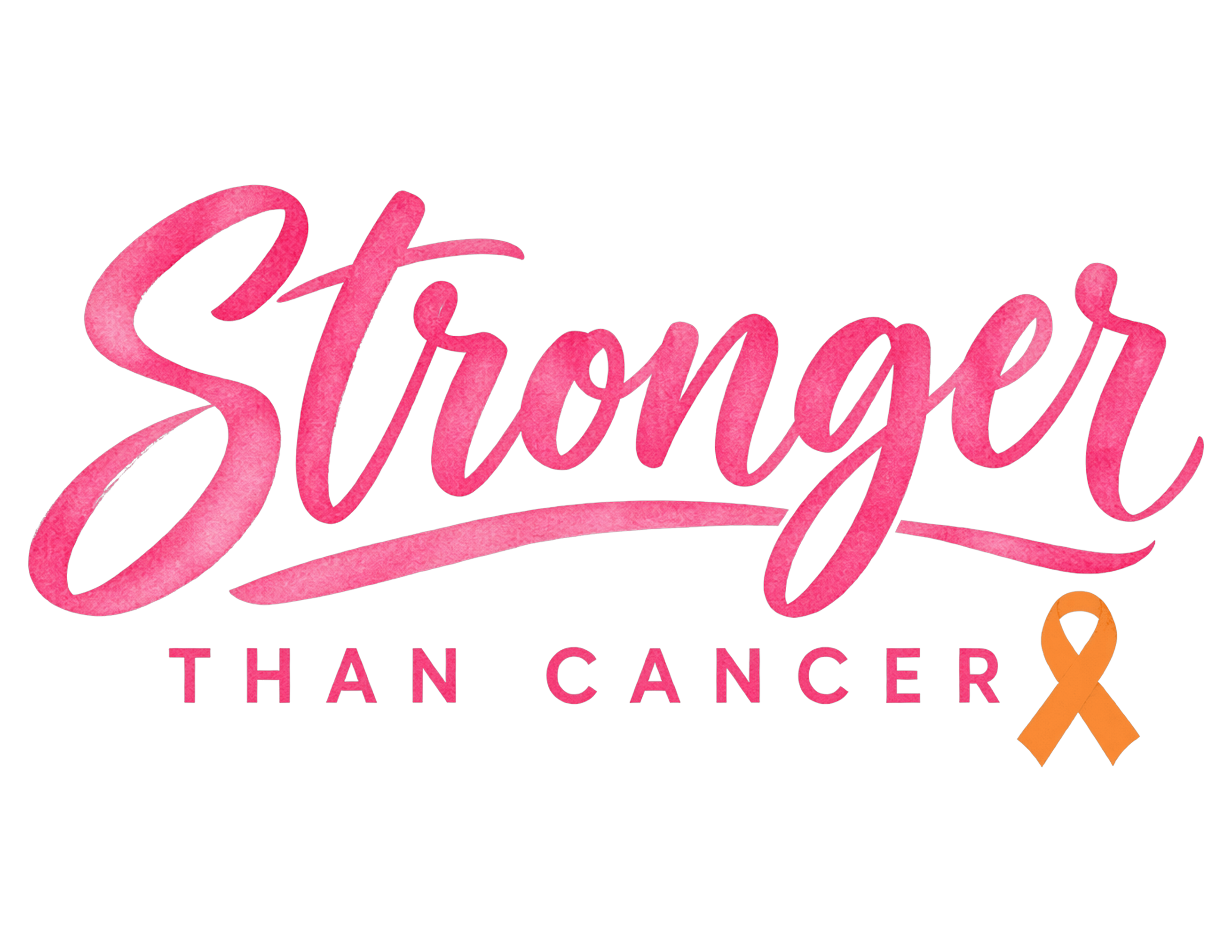 Print File 11x8.5 - Stronger Than Cancer Script