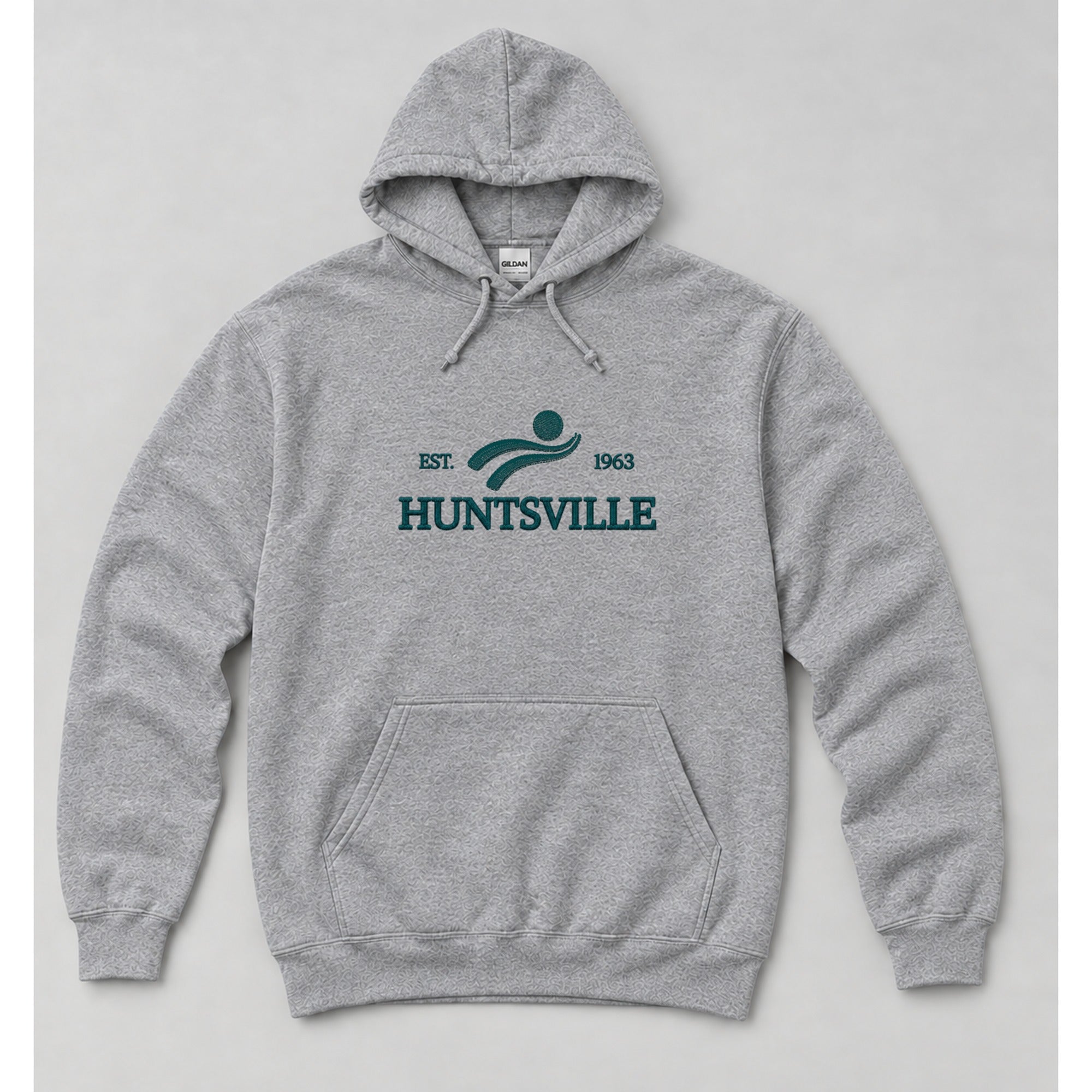 Hoodie Sport Grey mockup
