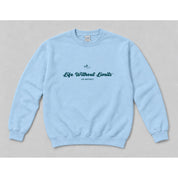 Crewneck Light Blue mockup