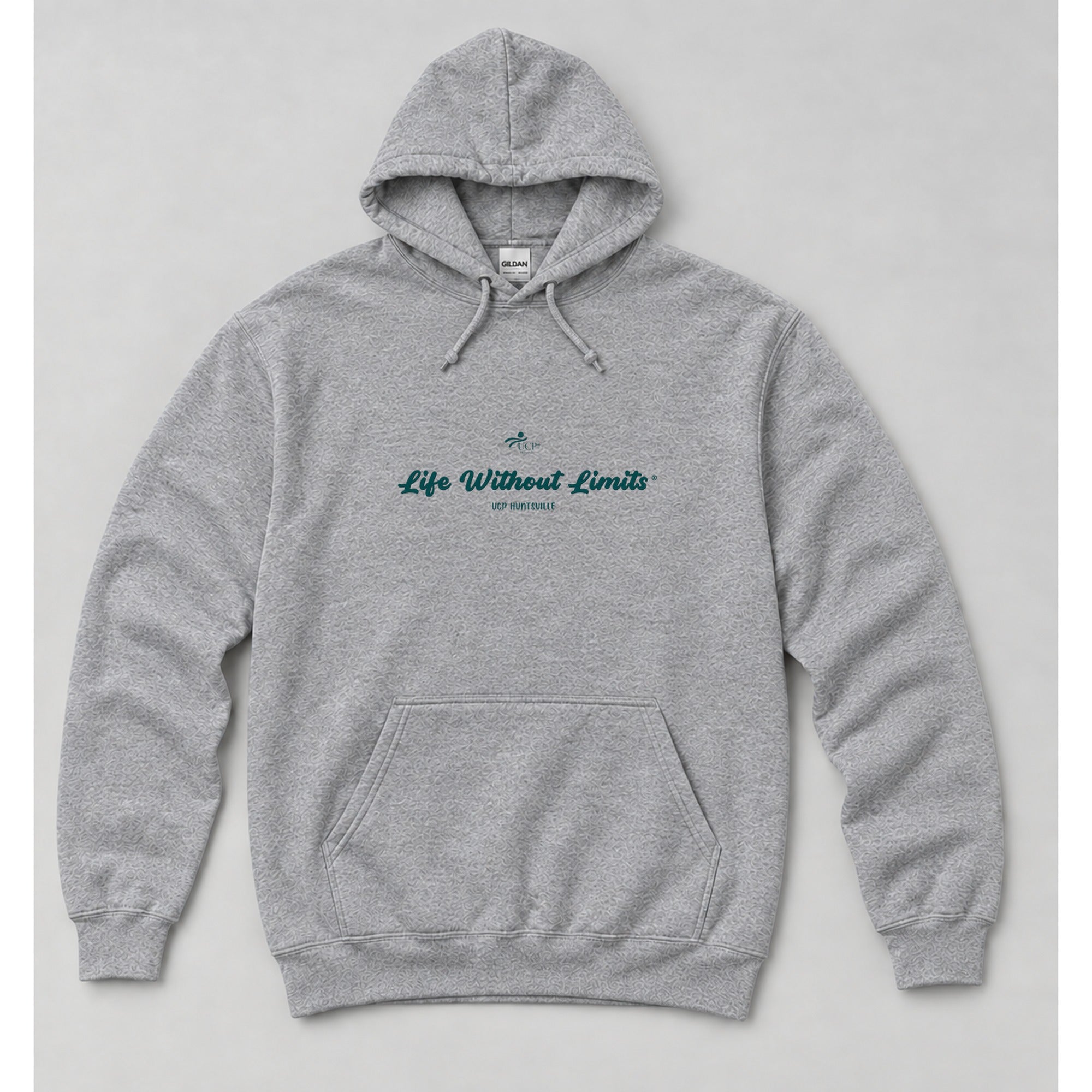 Hoodie Sport Grey mockup