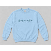 Crewneck Light Blue mockup