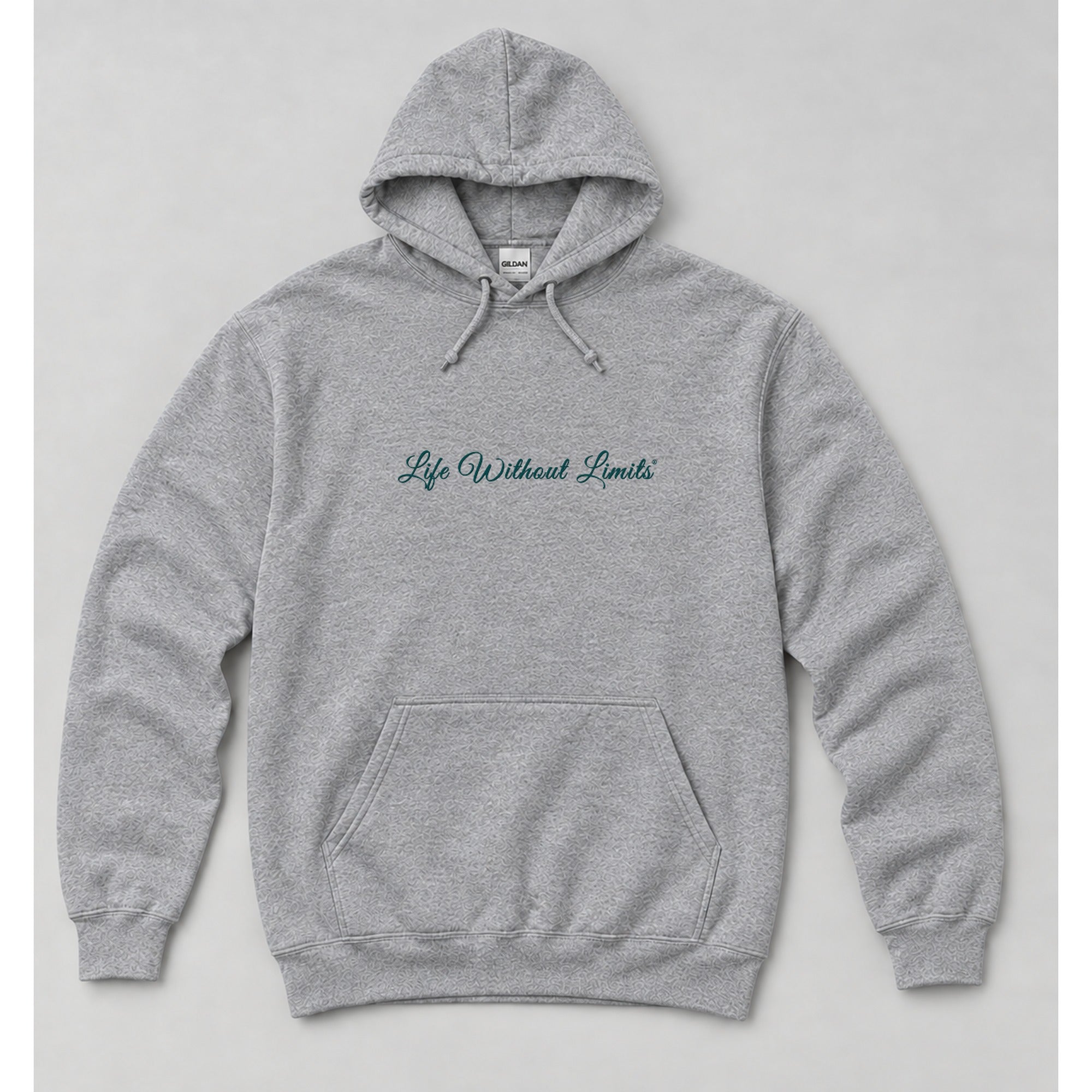 Hoodie Sport Grey mockup