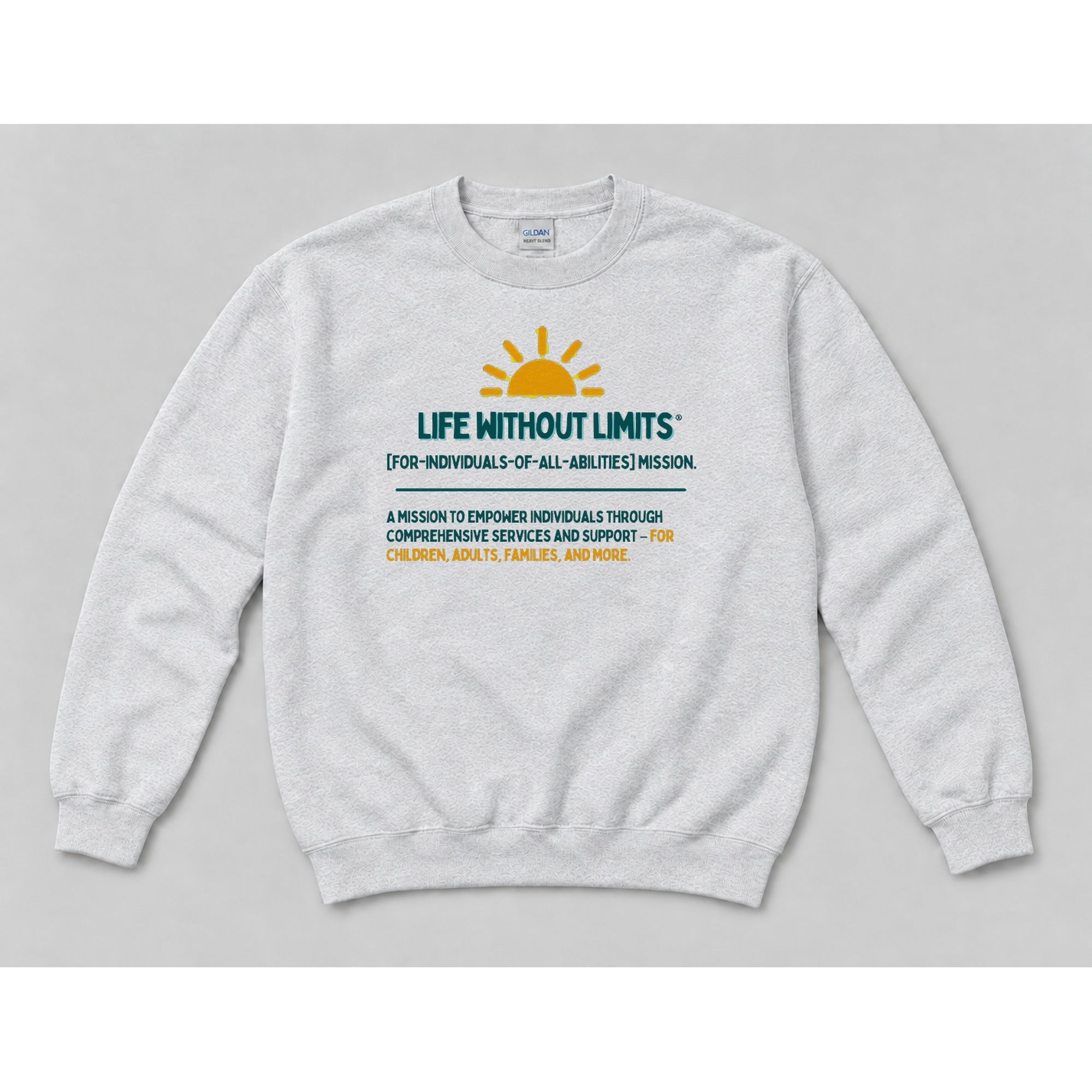 Crewneck Ash mockup