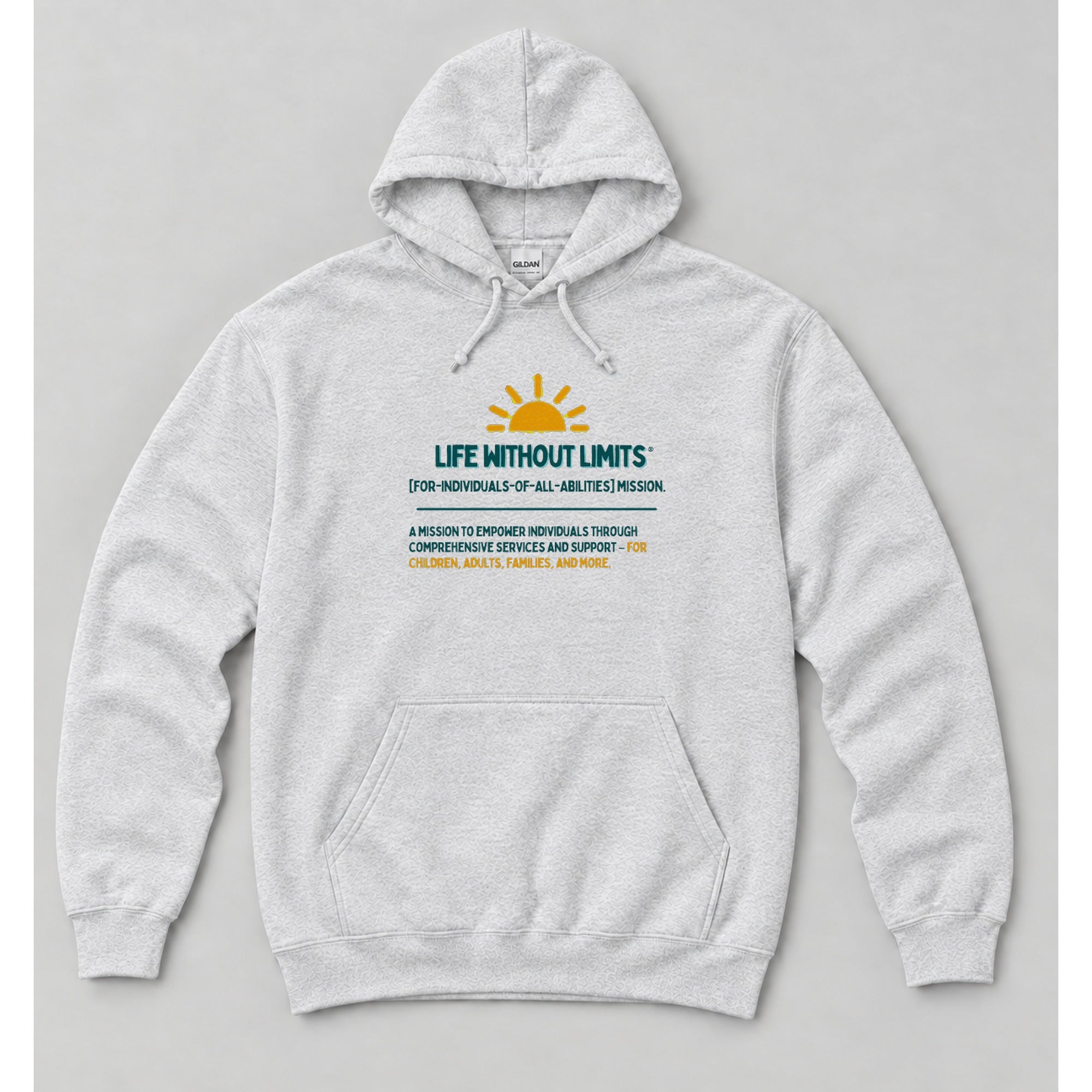 Hoodie Ash mockup