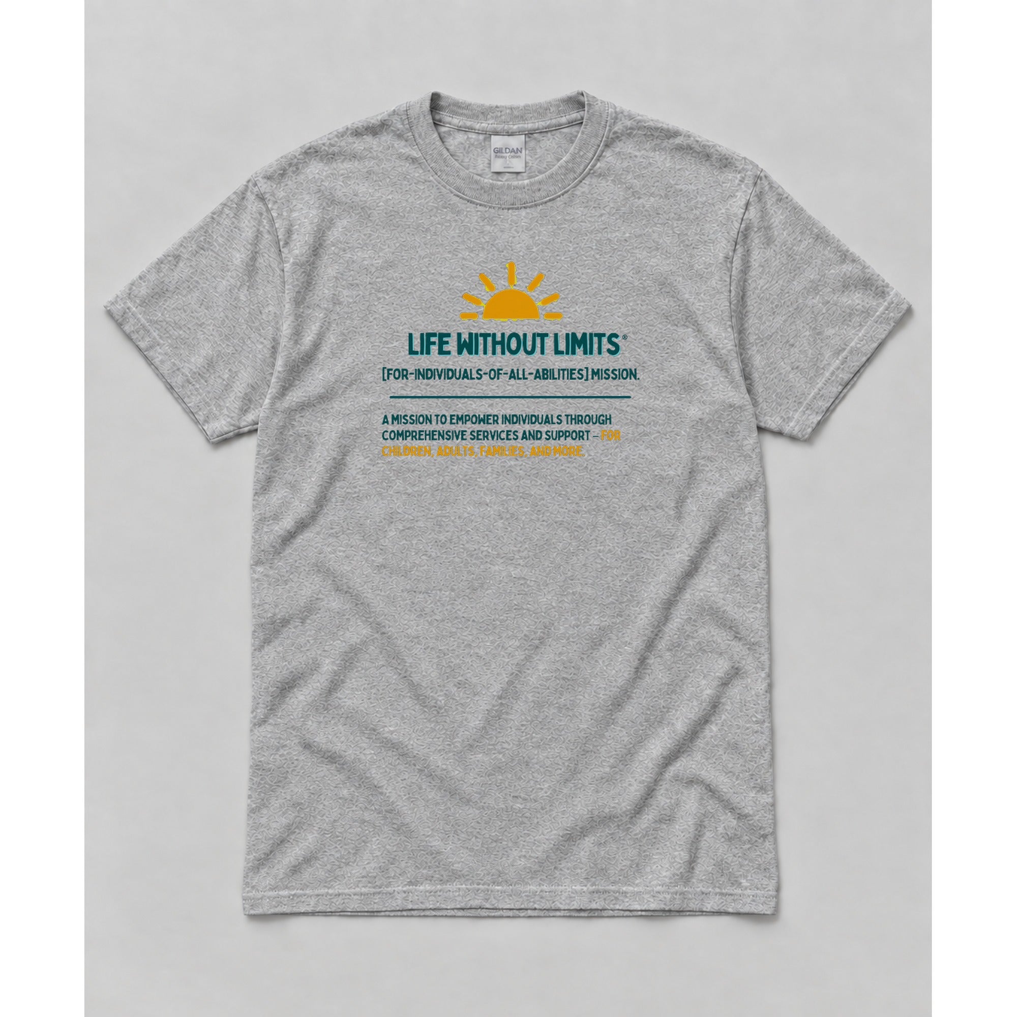 Short Sleeve Sport Grey mockup