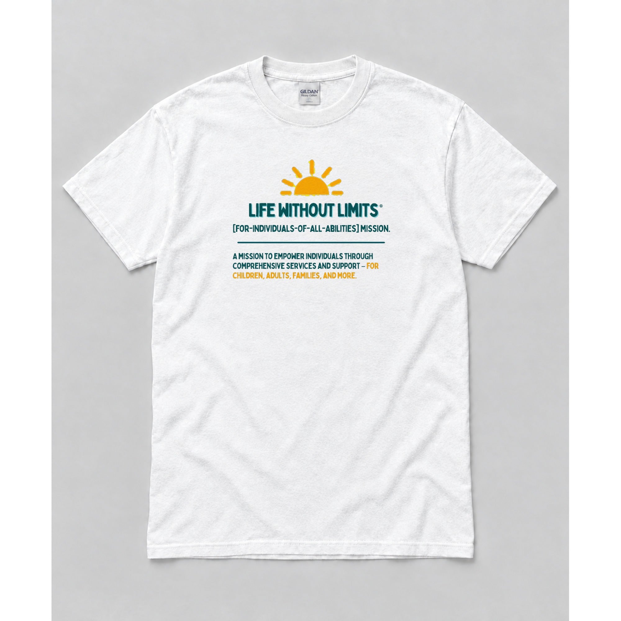 Short Sleeve White mockup