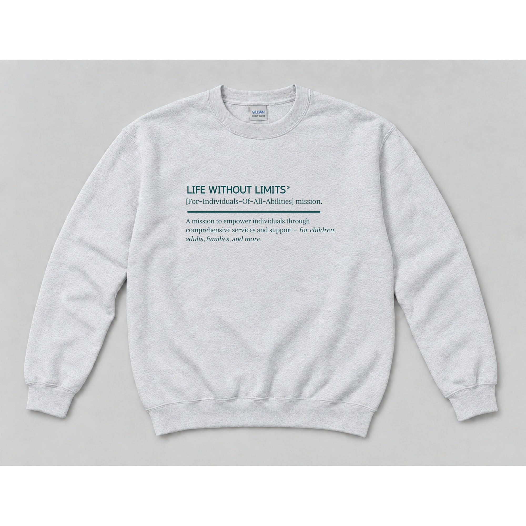 Crewneck Ash mockup