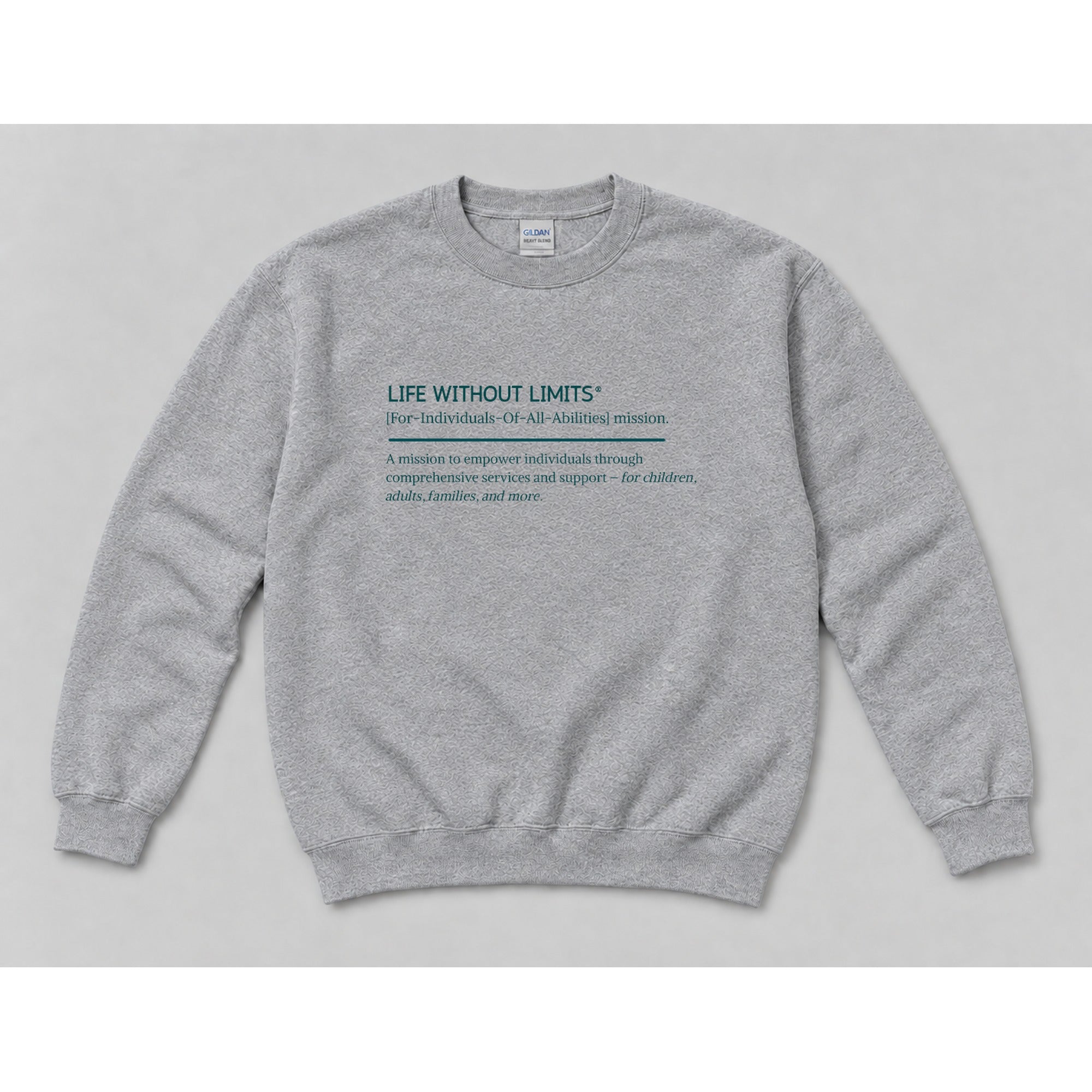 Crewneck Sport Grey mockup