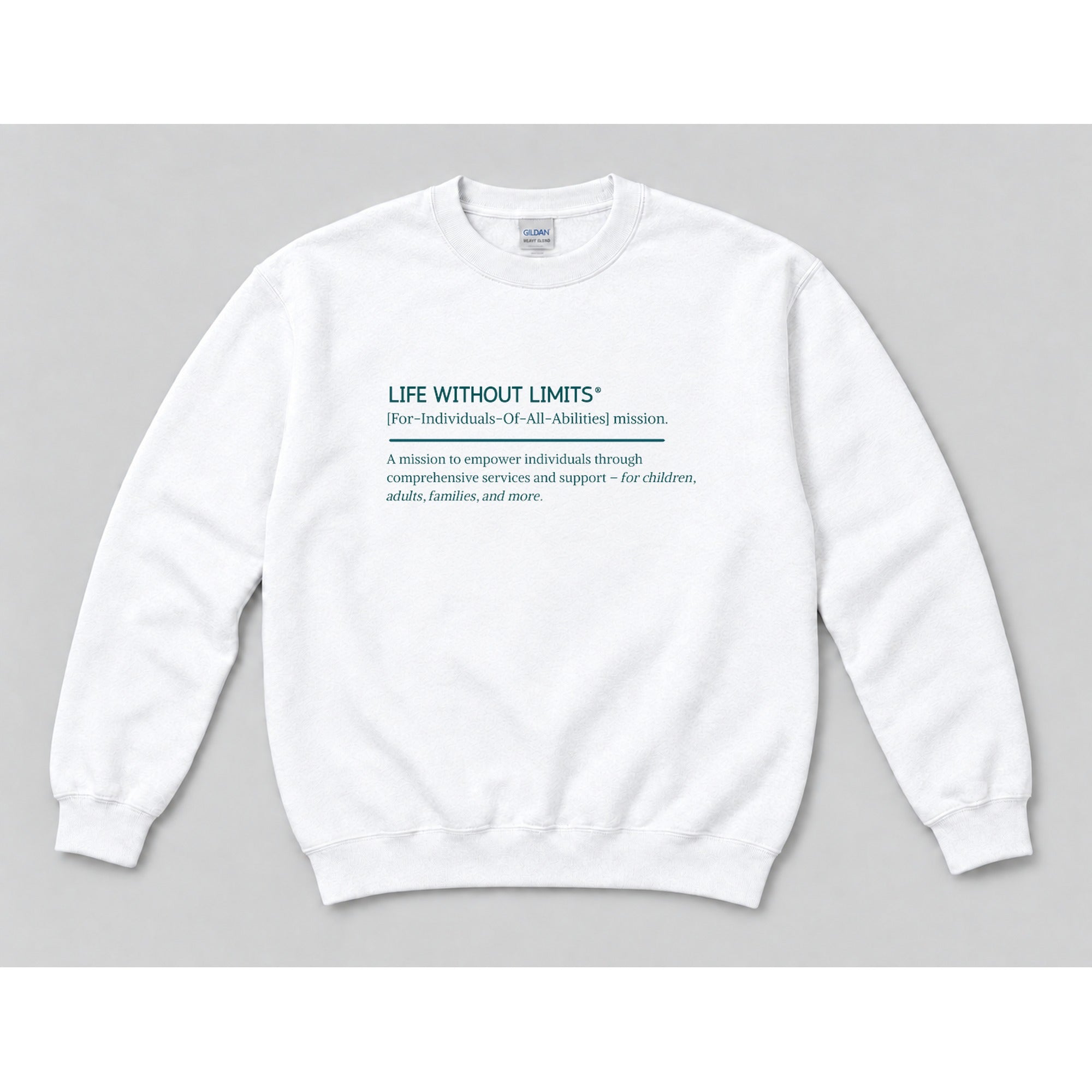 Crewneck White mockup