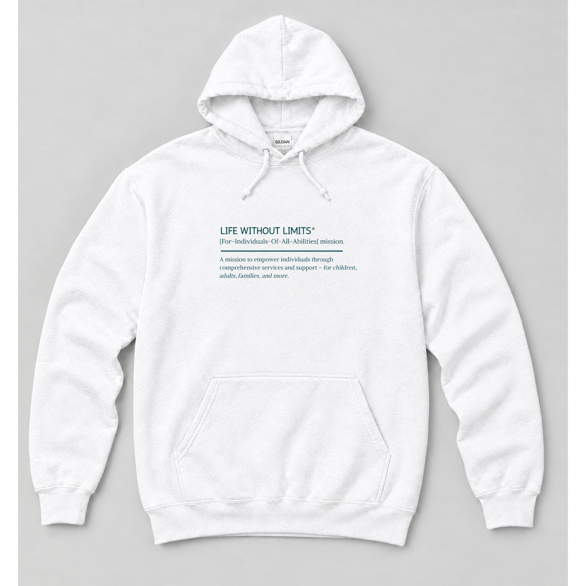 Hoodie White mockup