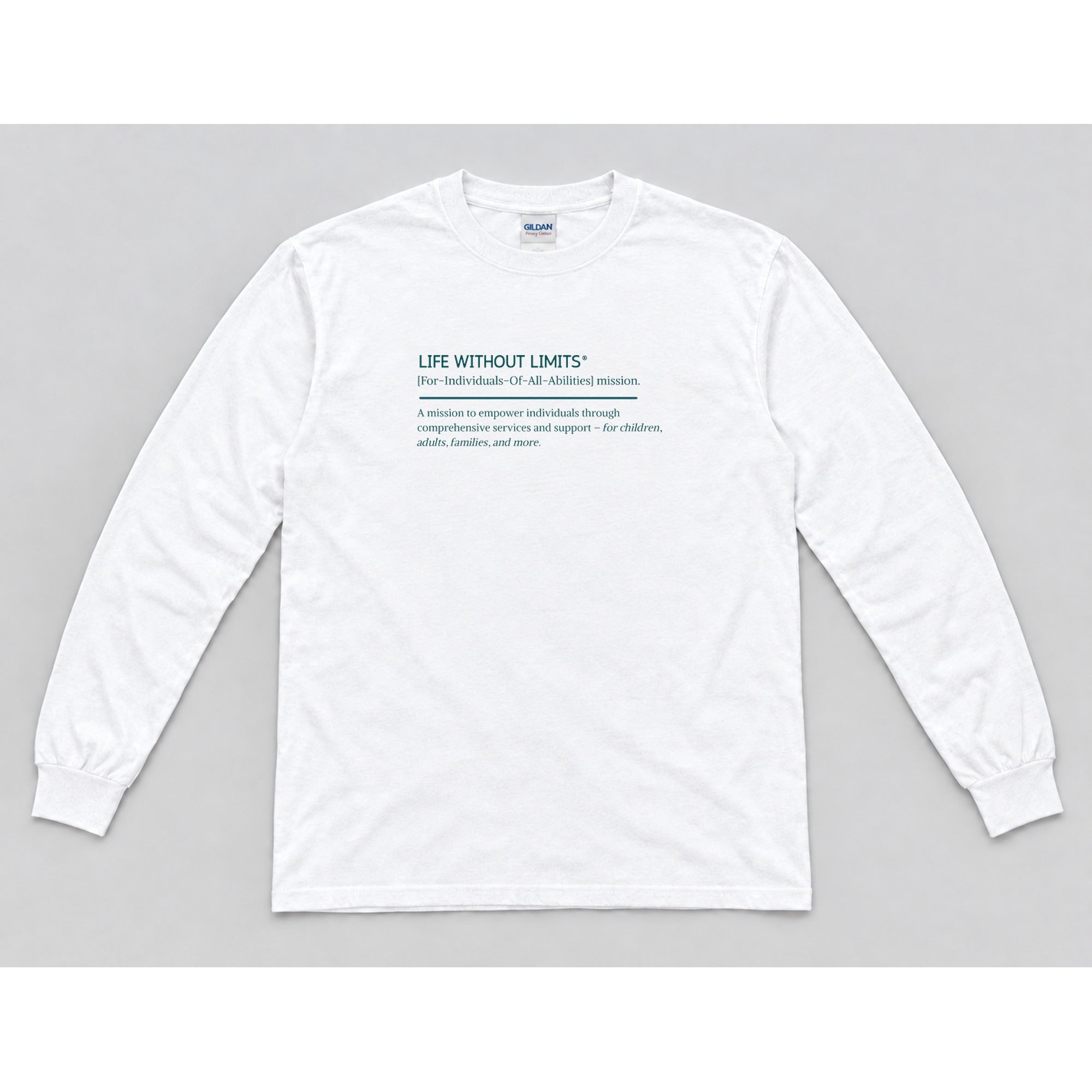 Long Sleeve White mockup