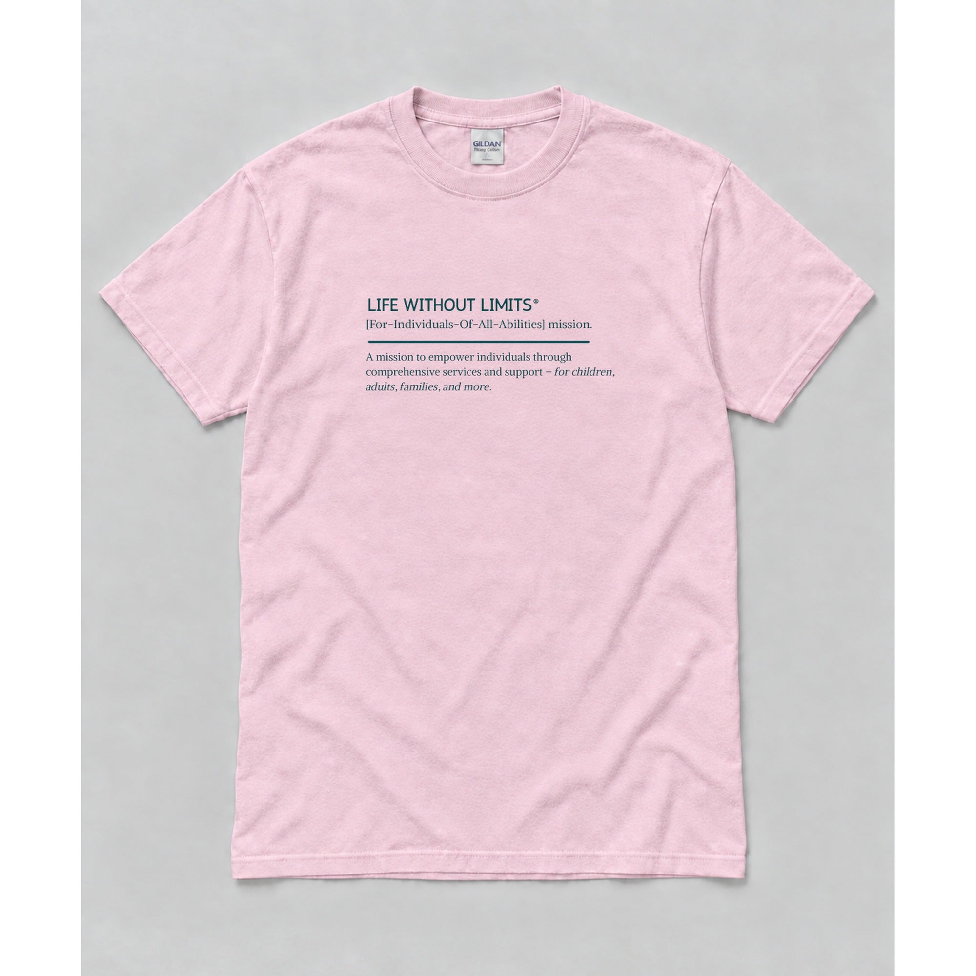 Short Sleeve Light Pink mockup