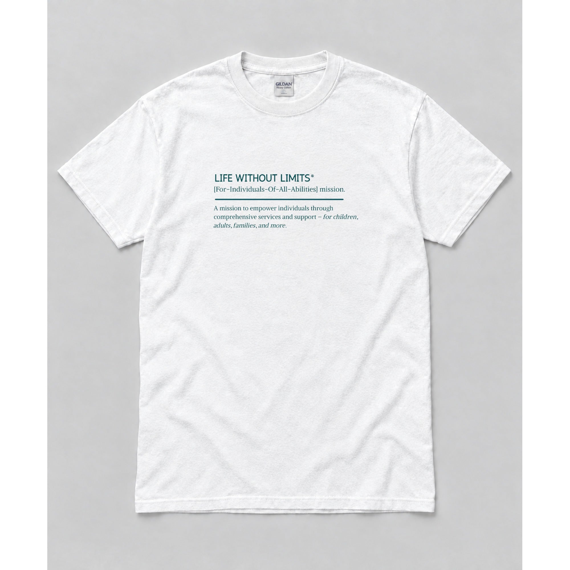 Short Sleeve White mockup