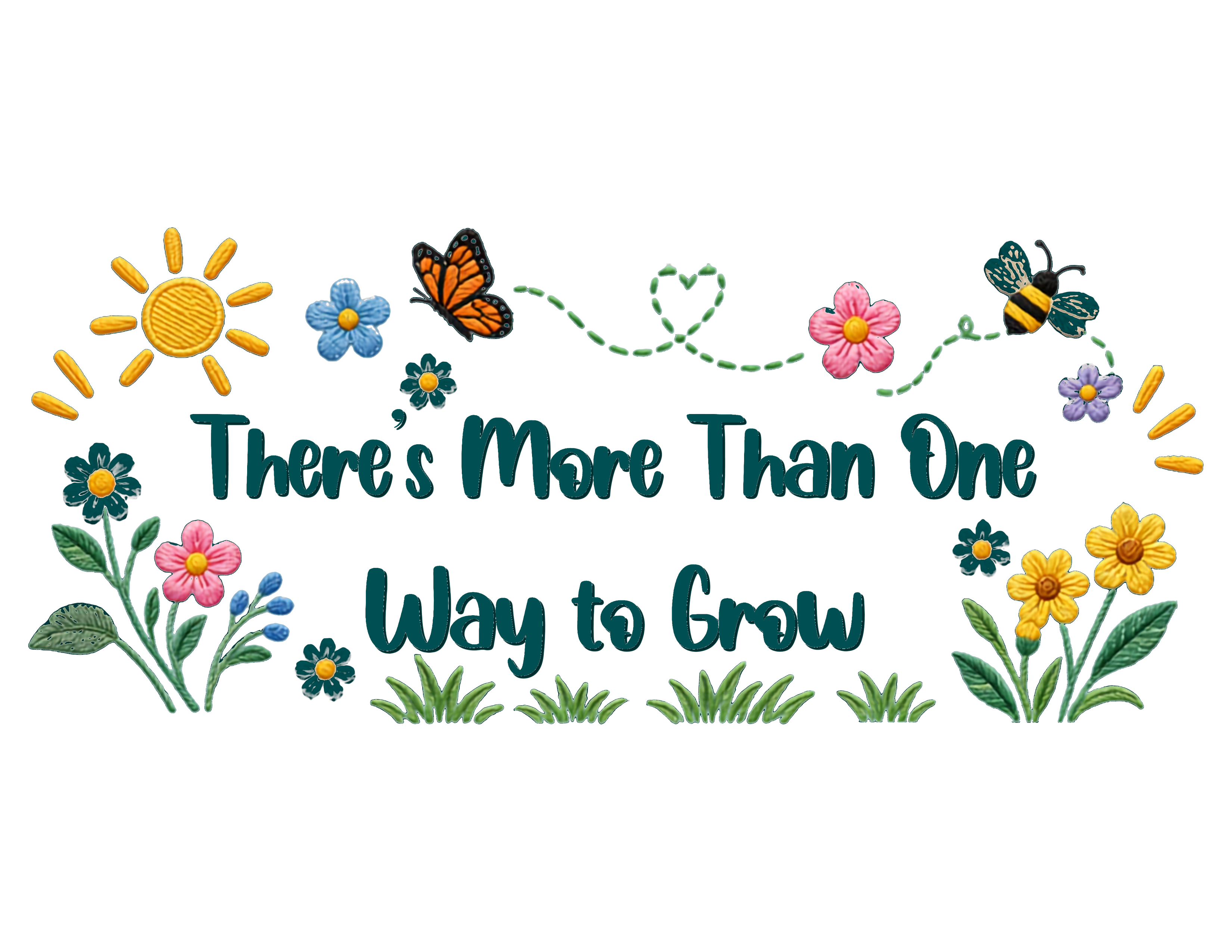Print File 11x8.5 - UCP Huntsville | There's More Than One Way to Grow (Flowers)