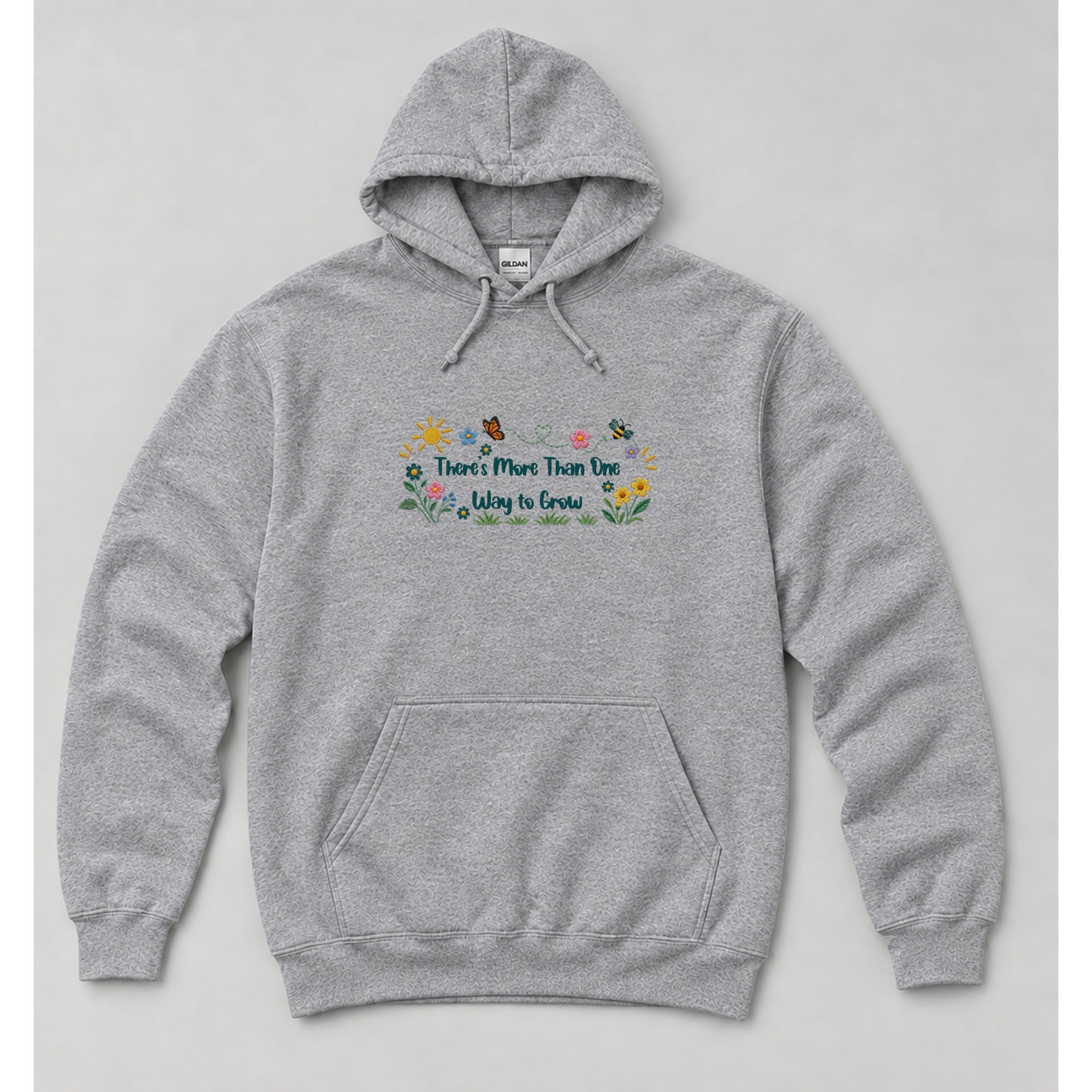 Hoodie Sport Grey mockup