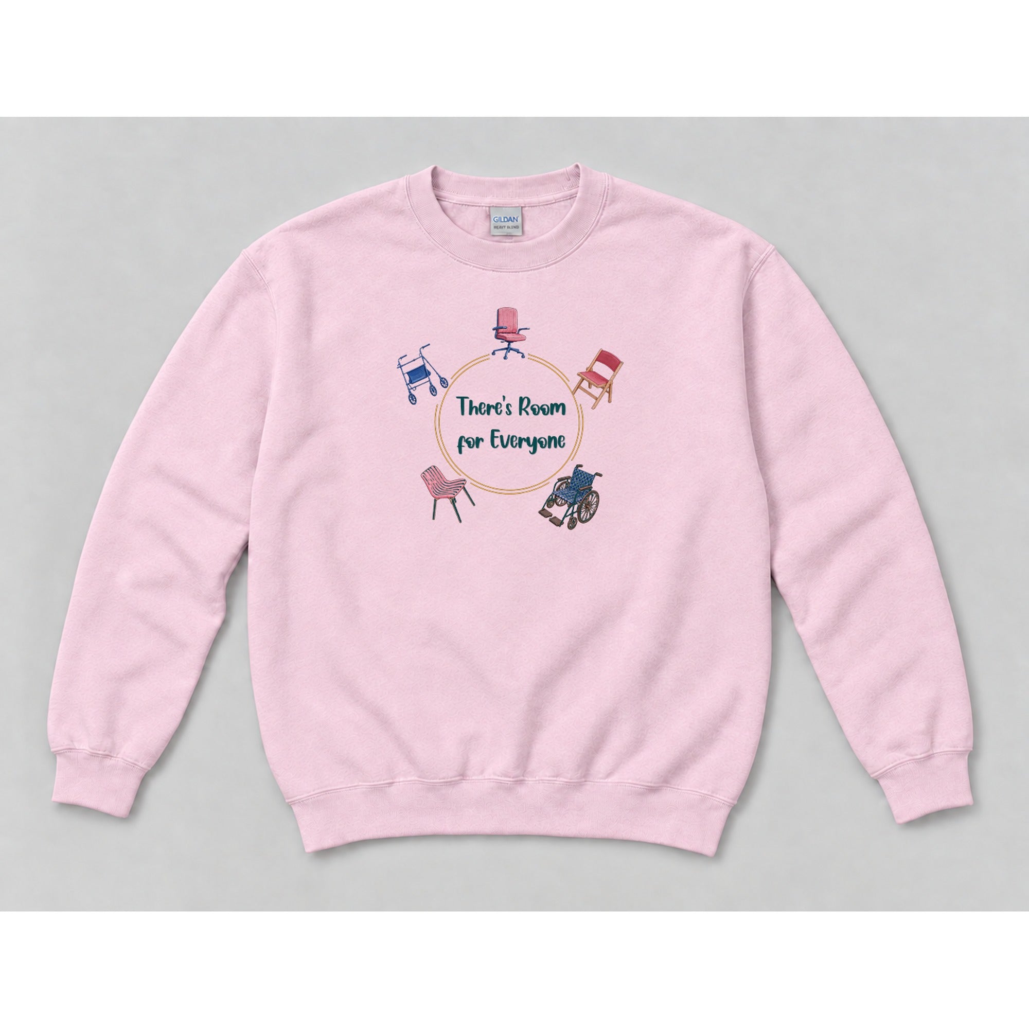 Crewneck Light Pink mockup