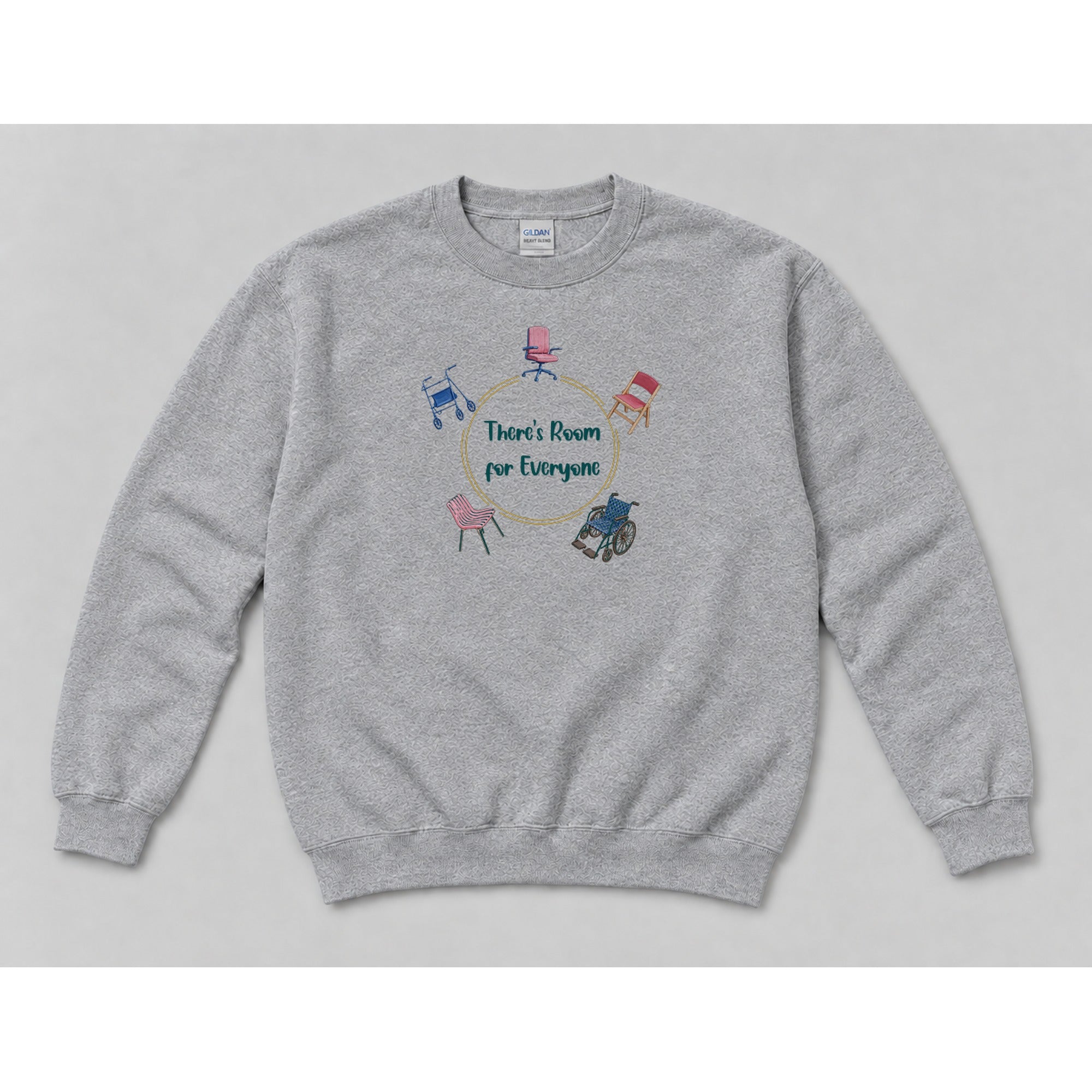 Crewneck Sport Grey mockup