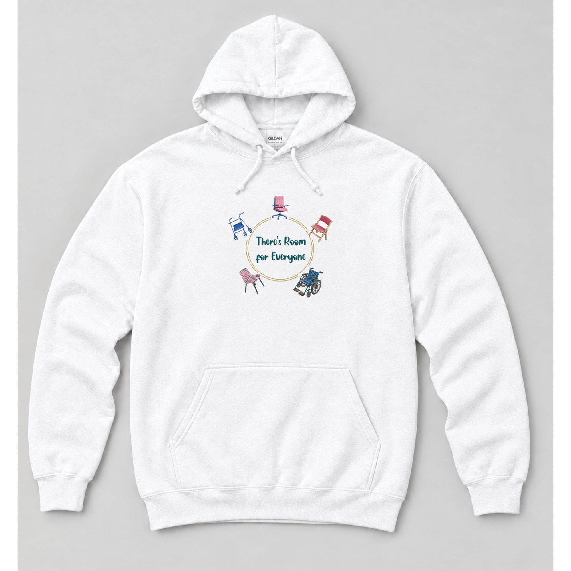 Hoodie White mockup