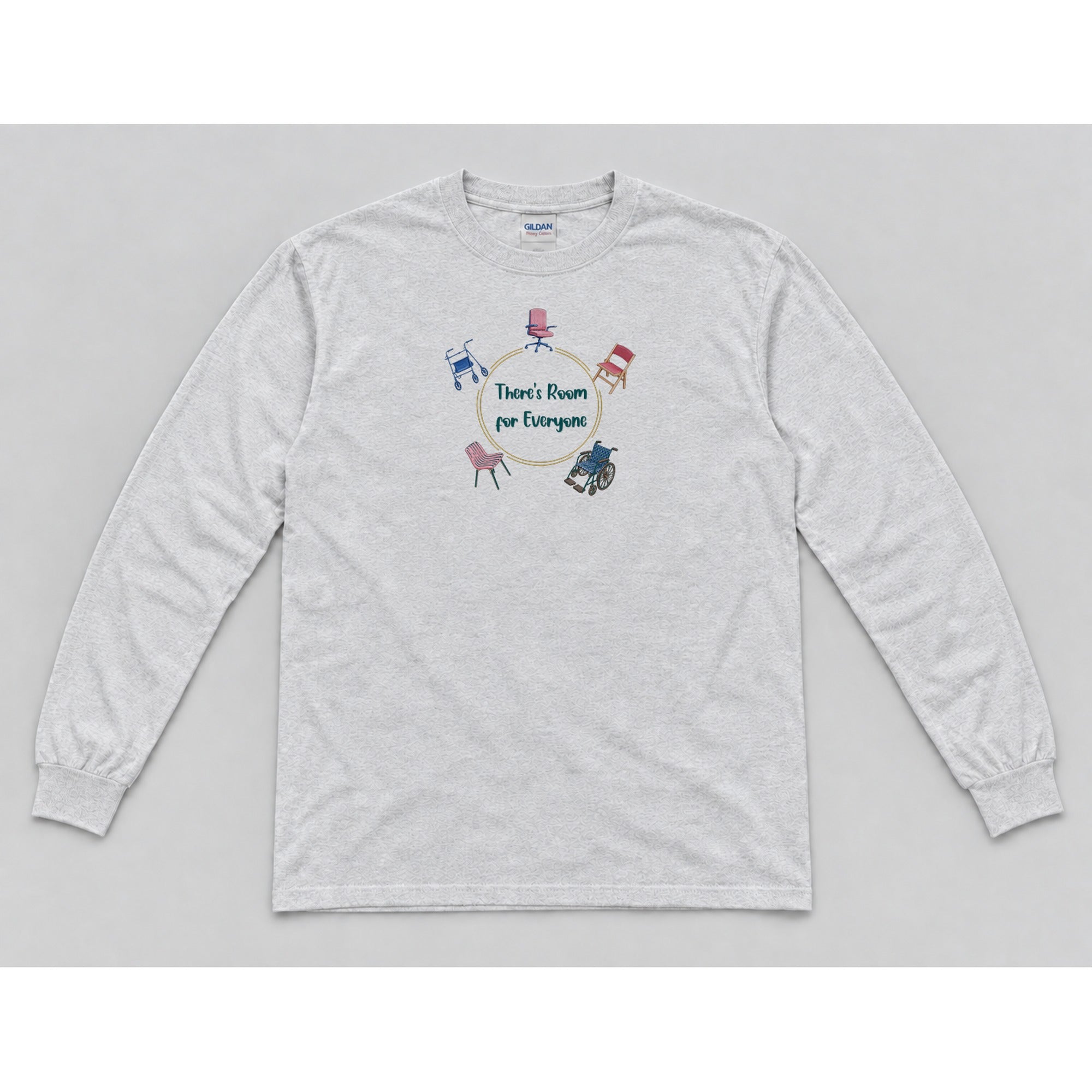 Long Sleeve Ash mockup